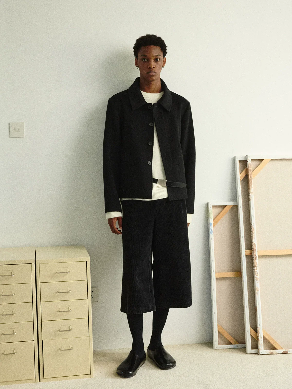 Superfine Merino-Cashmere Crewneck Sweater