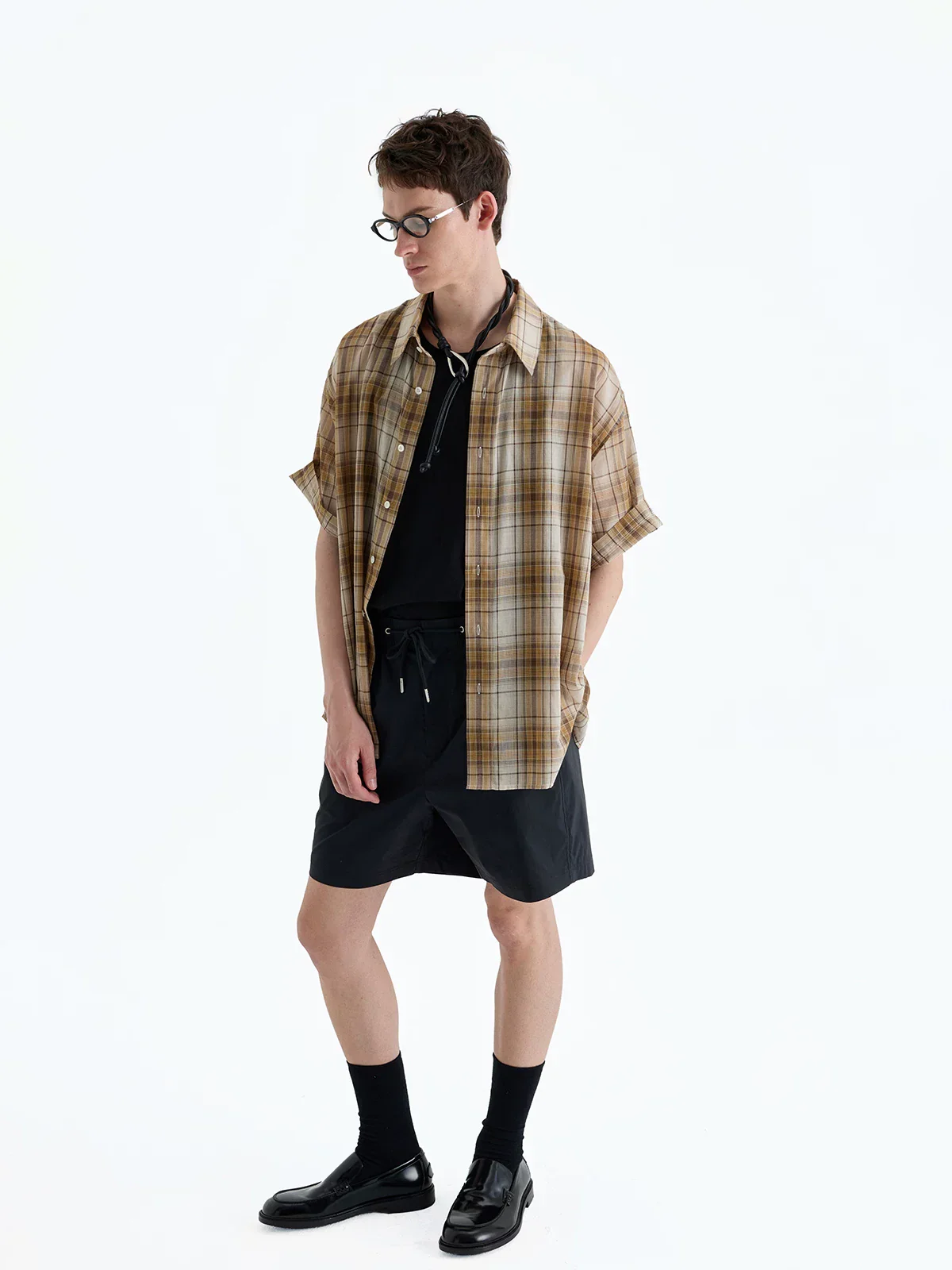 Supima Blend Drawstring Shorts - Image 3