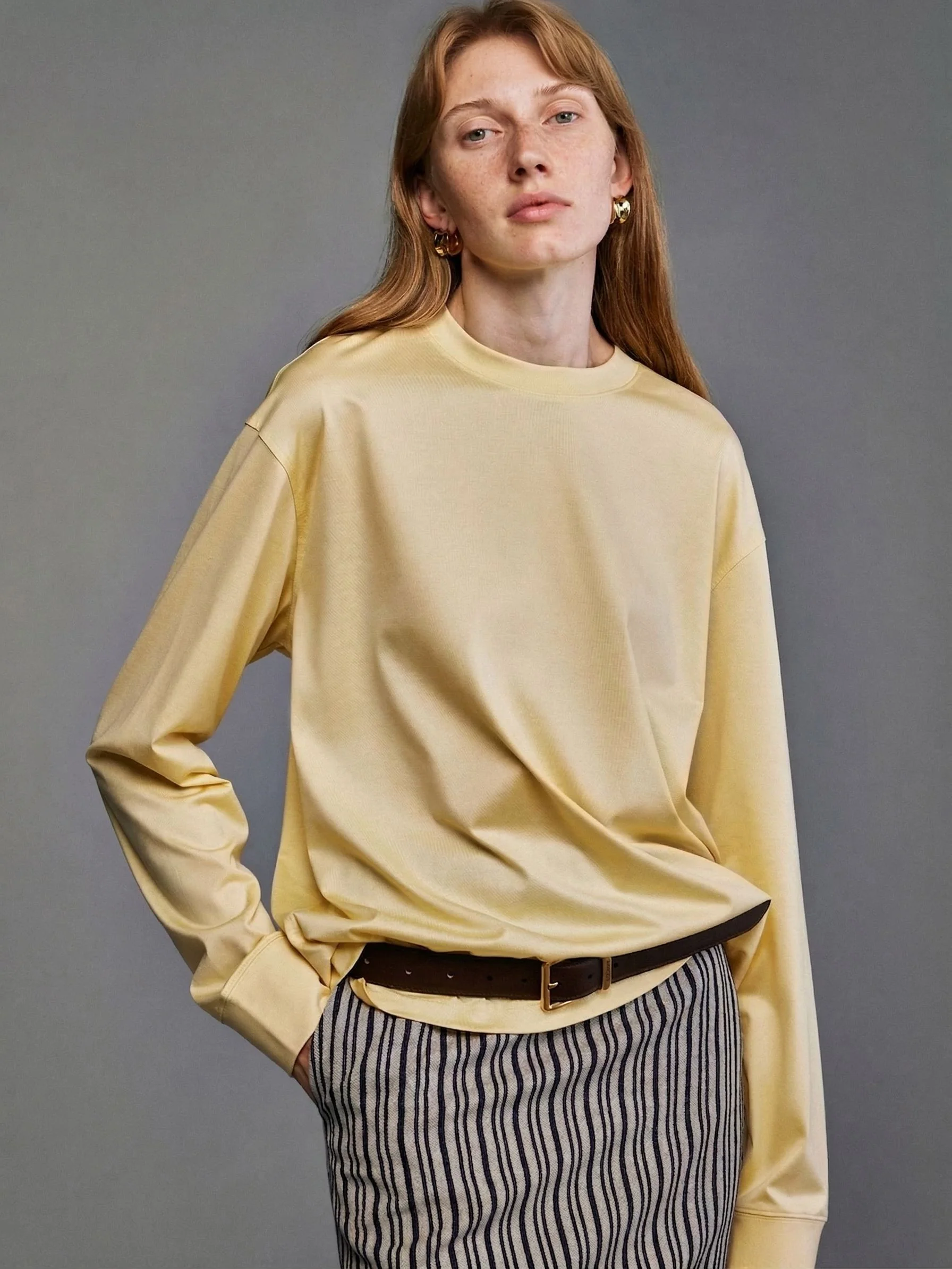 Supima Long Sleeve Tee - Image 2