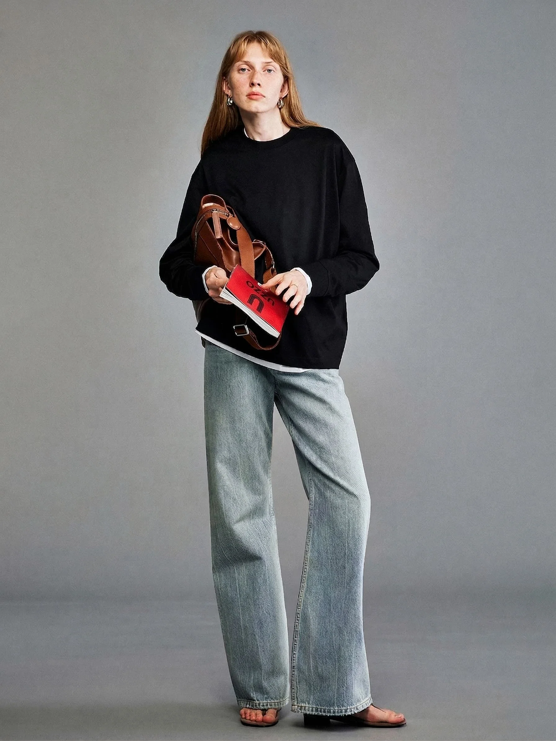 Supima Long Sleeve Tee - Image 3
