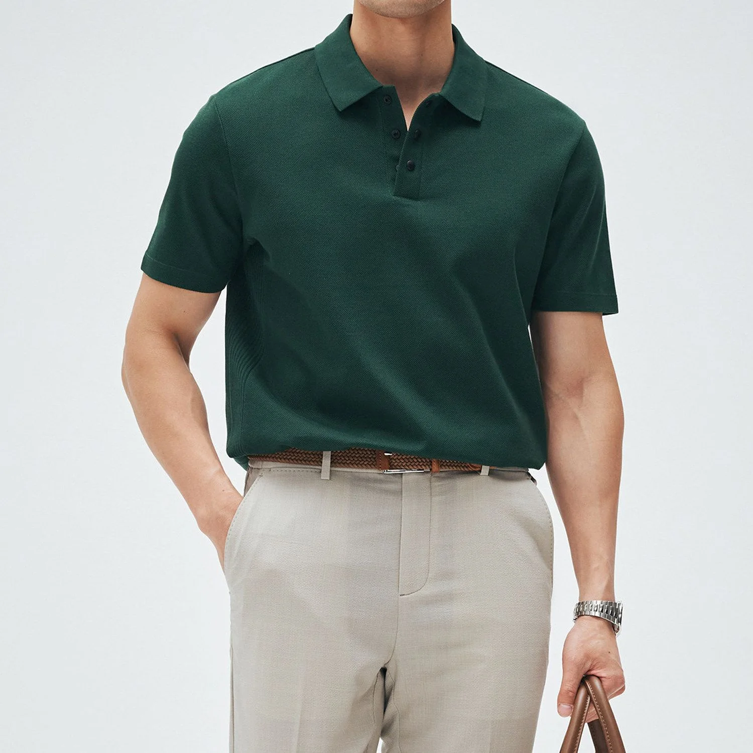 Supima Piqué Polo - Image 5