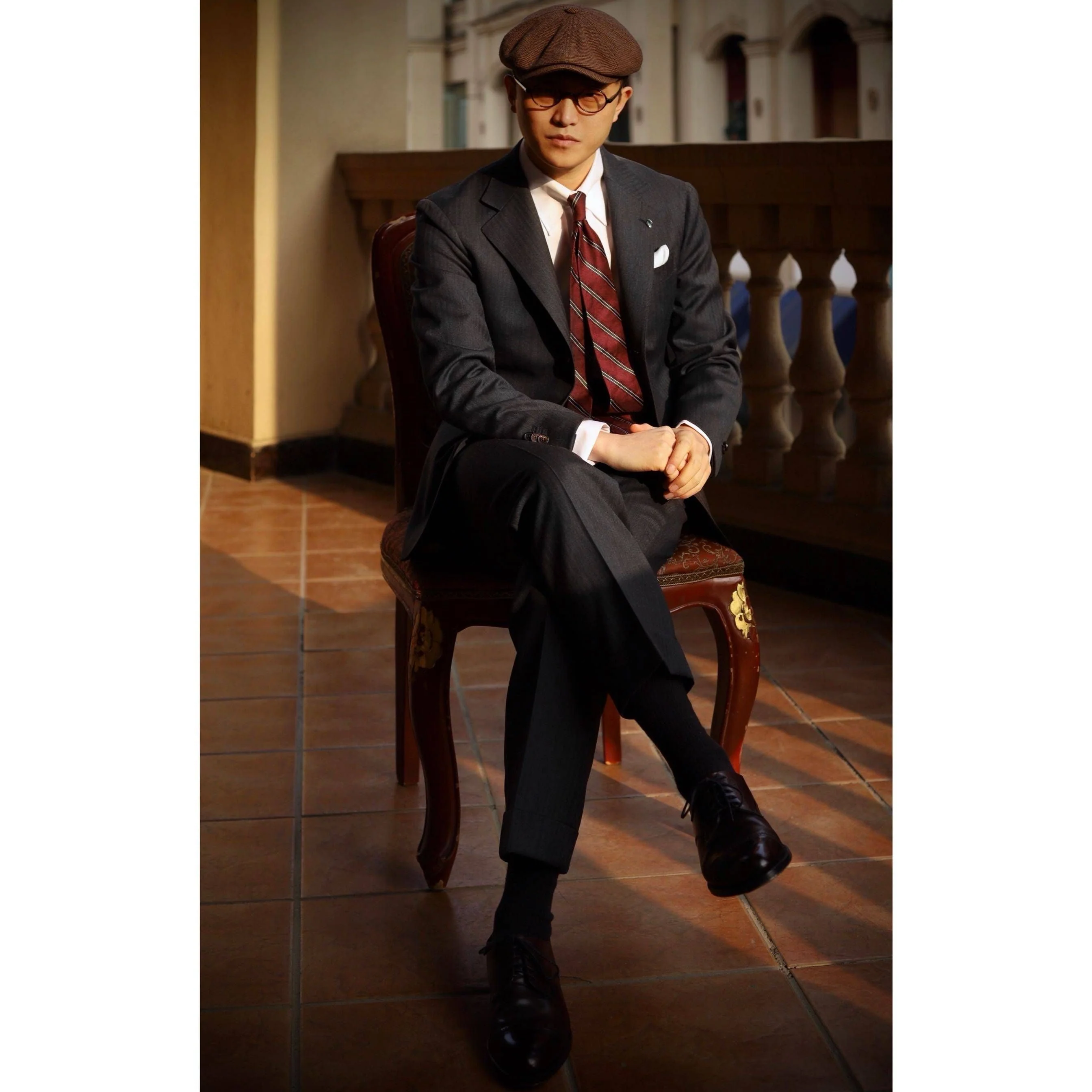 Tab-Collar Dress Shirt - Image 3