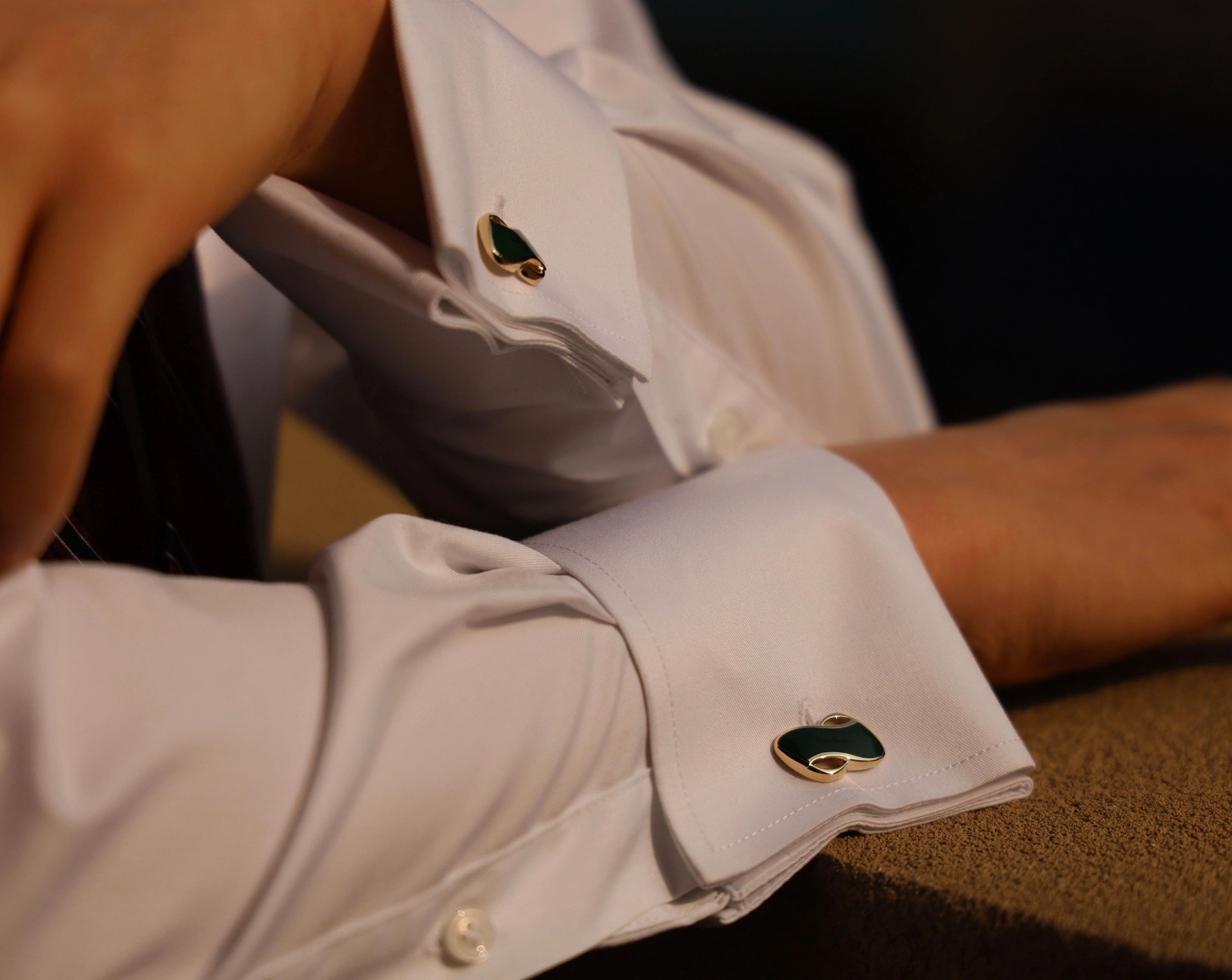 Tab-Collar Dress Shirt - Image 4