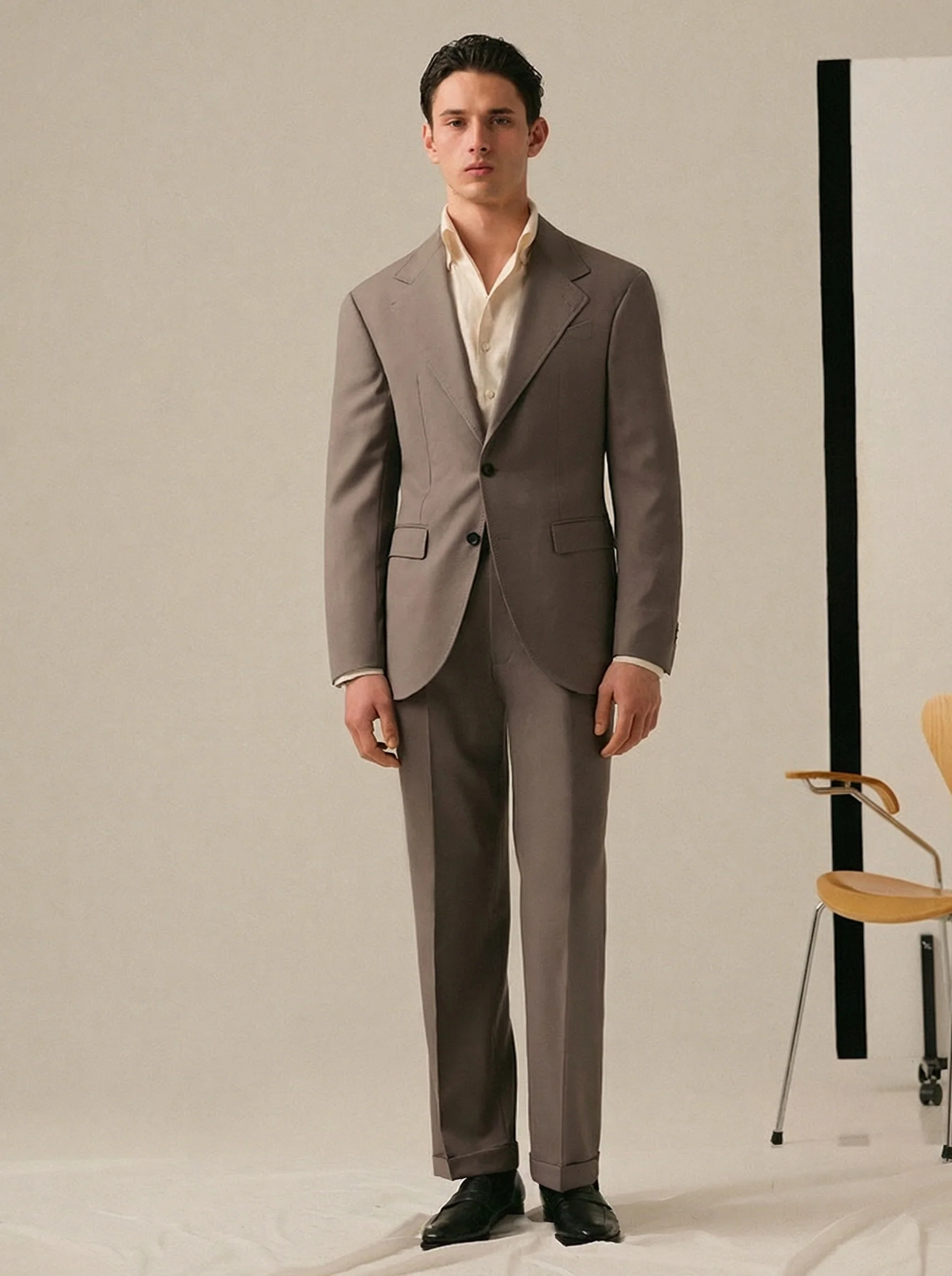 Tailored Wool Trousers - Image 2