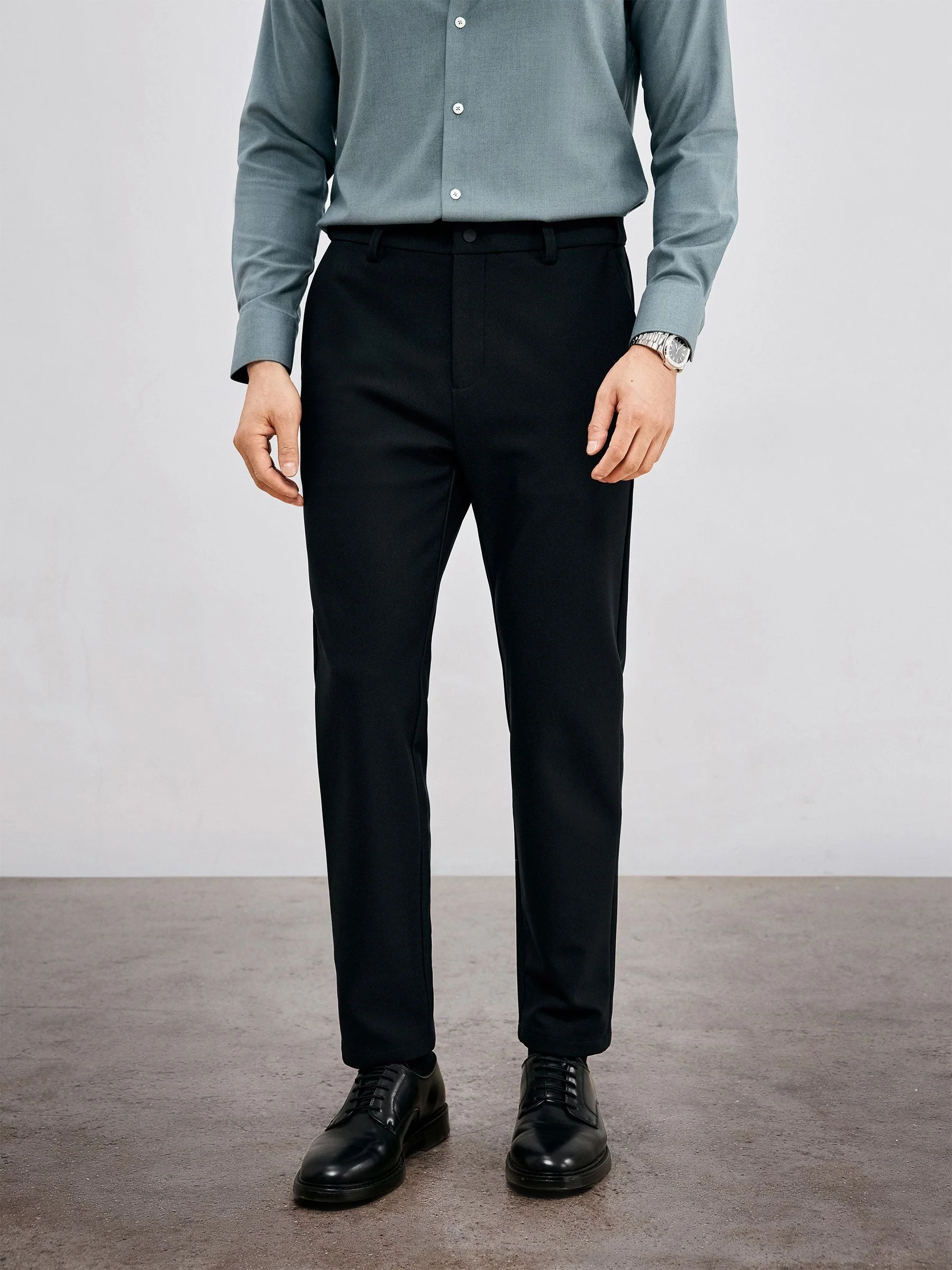Tapered Tailored Trousers - Image 3