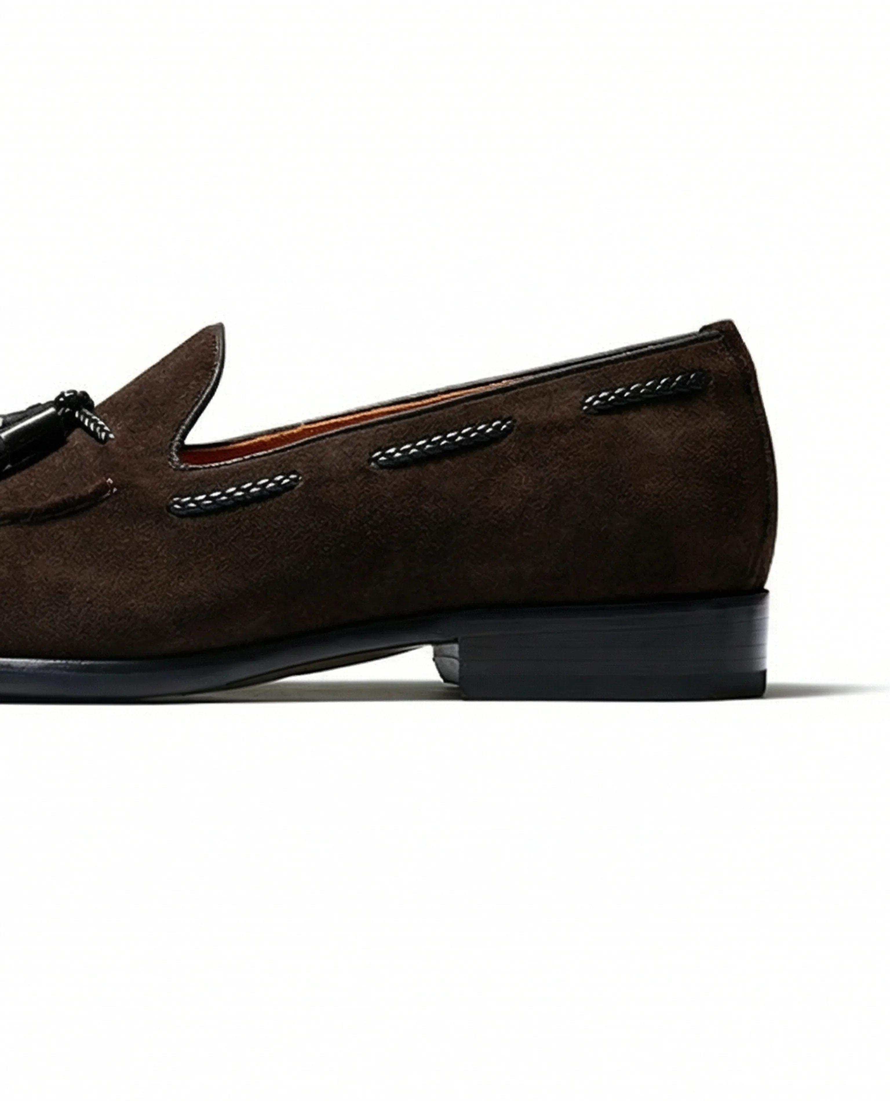 Tassel Suede Loafers
