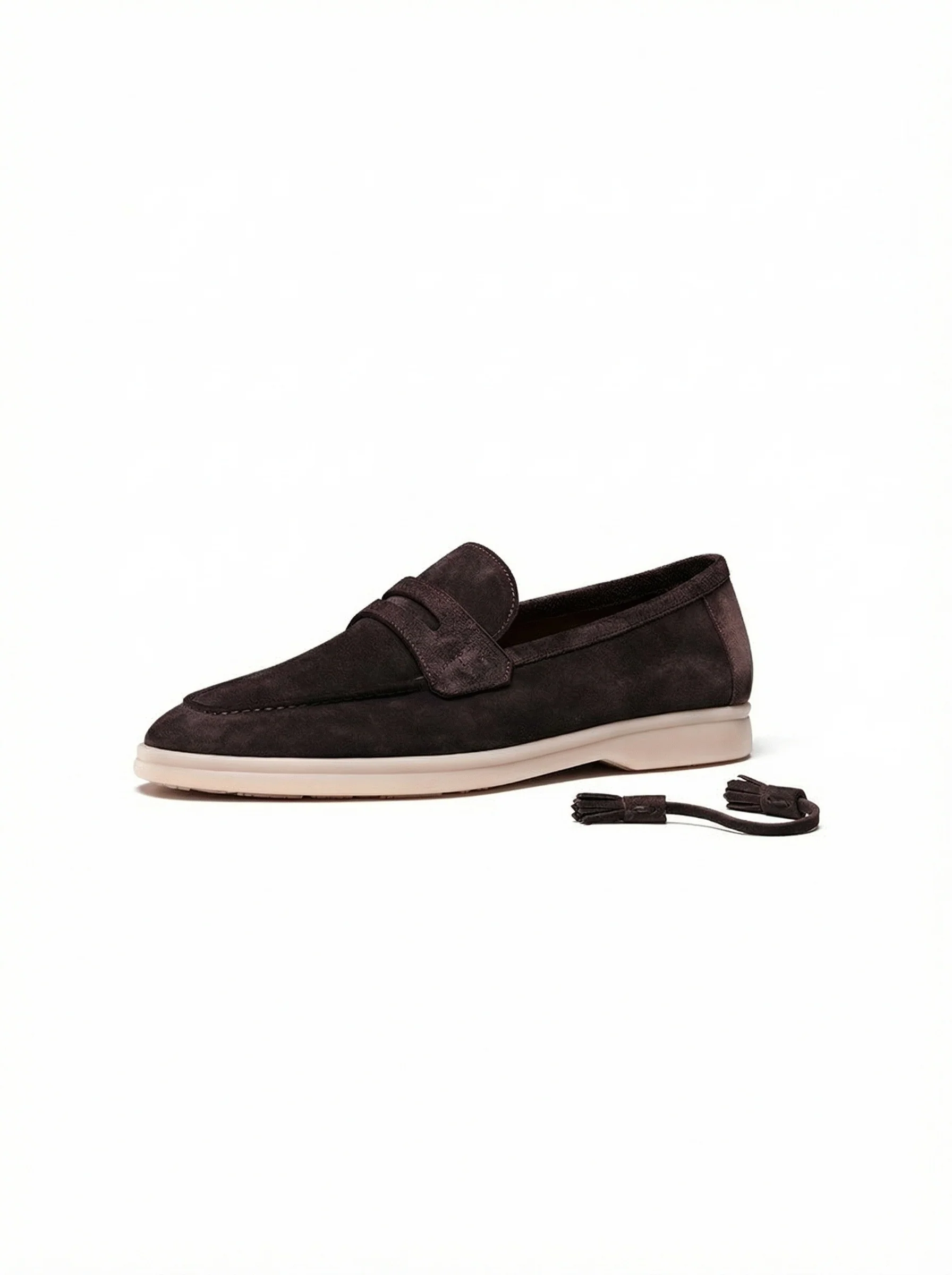 Tassel Suede Loafers - Image 5