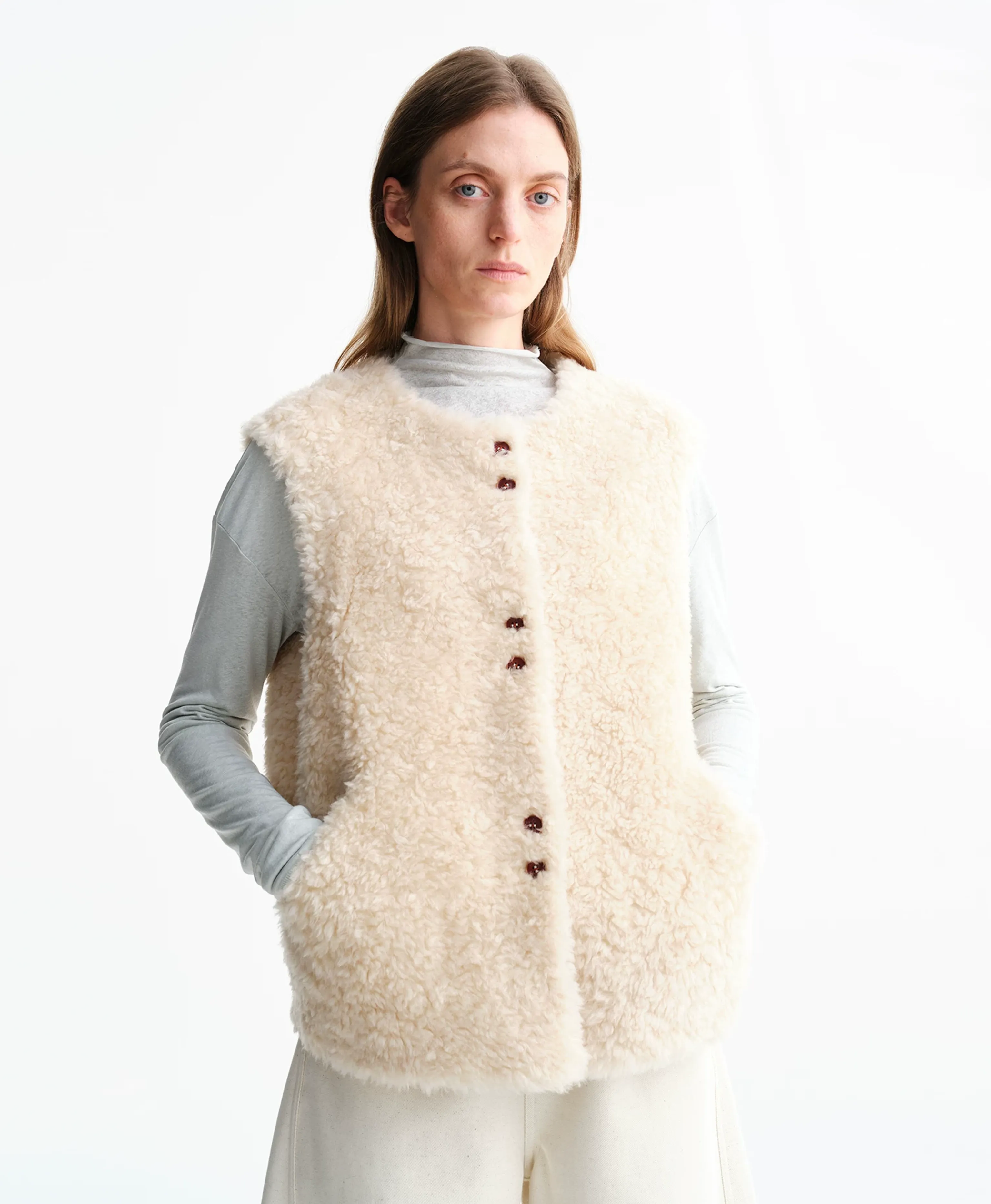 Teddy Crew Button Vest - Image 2