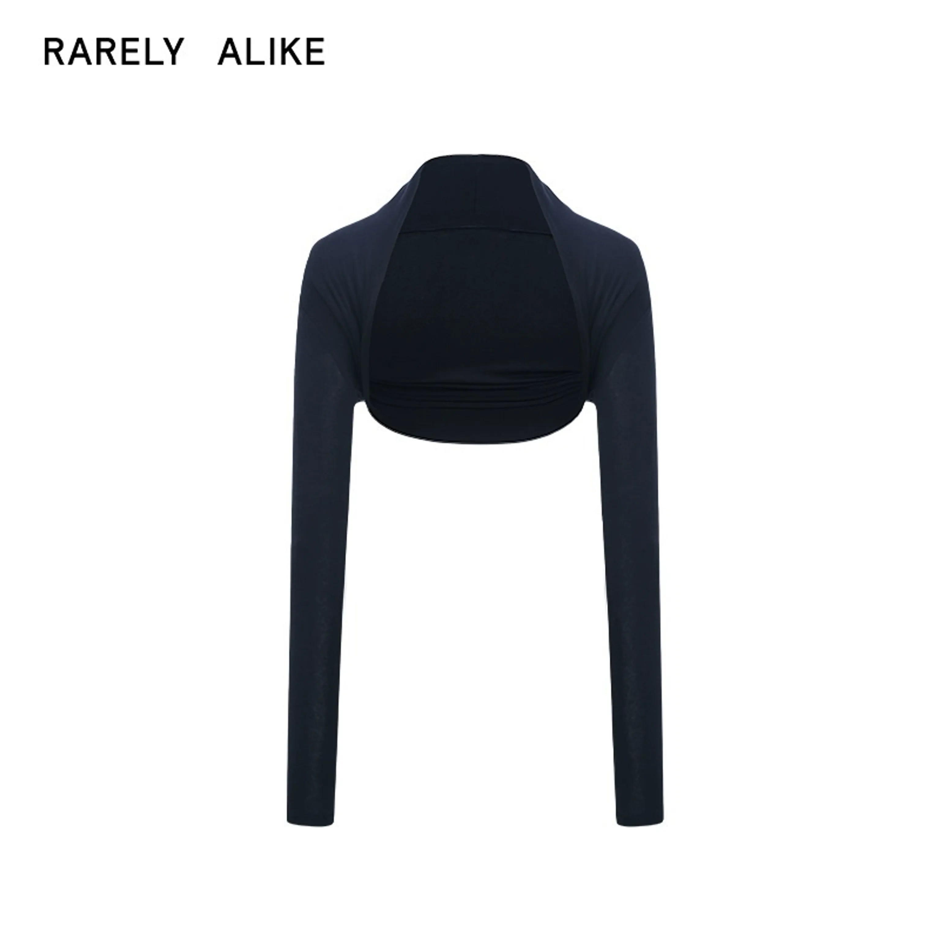 Tencel Wool Slim Knit Shrug - Image 6