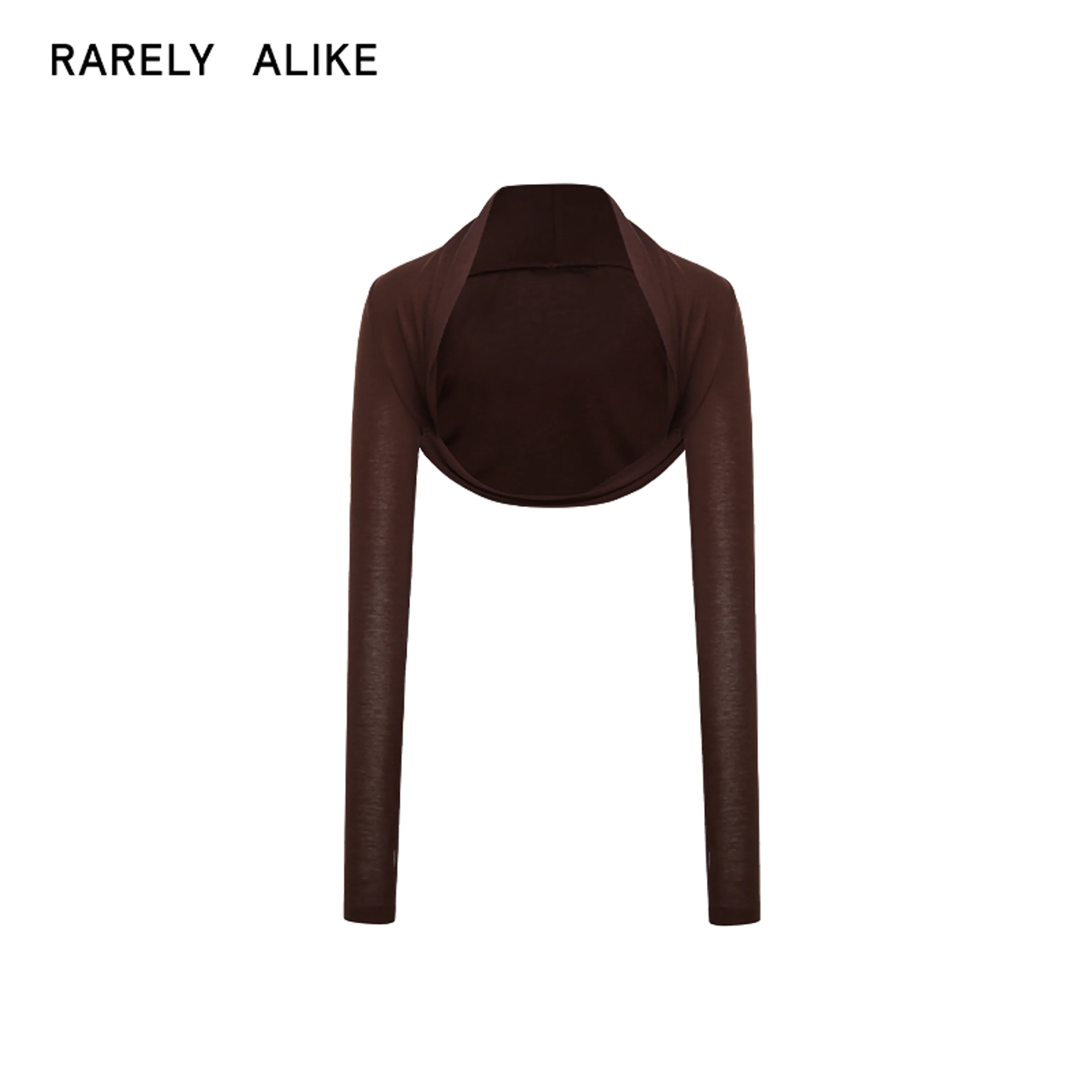 Tencel Wool Slim Knit Shrug - Image 8