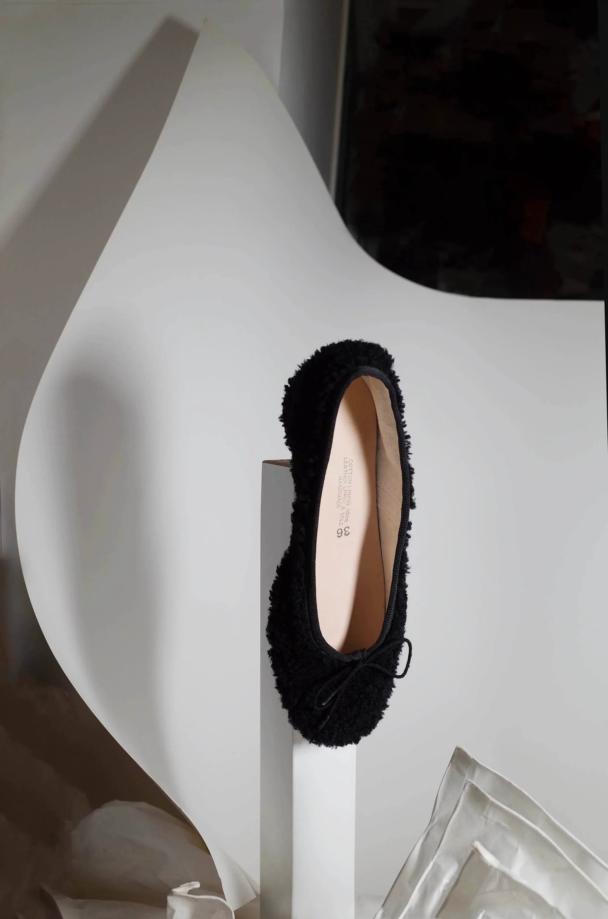 Textured Ballet Flats