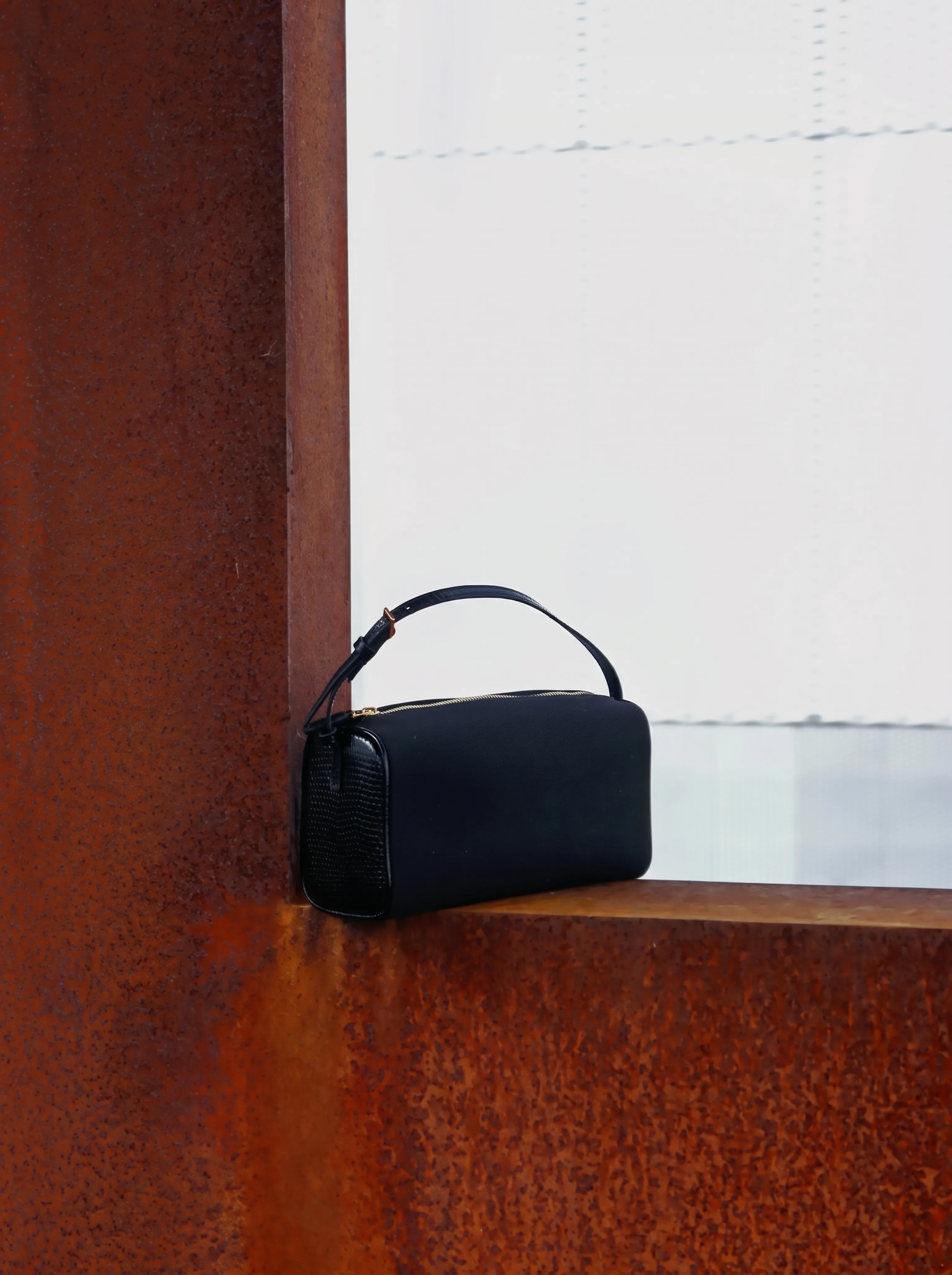 Textured Cylinder Bag - Image 3