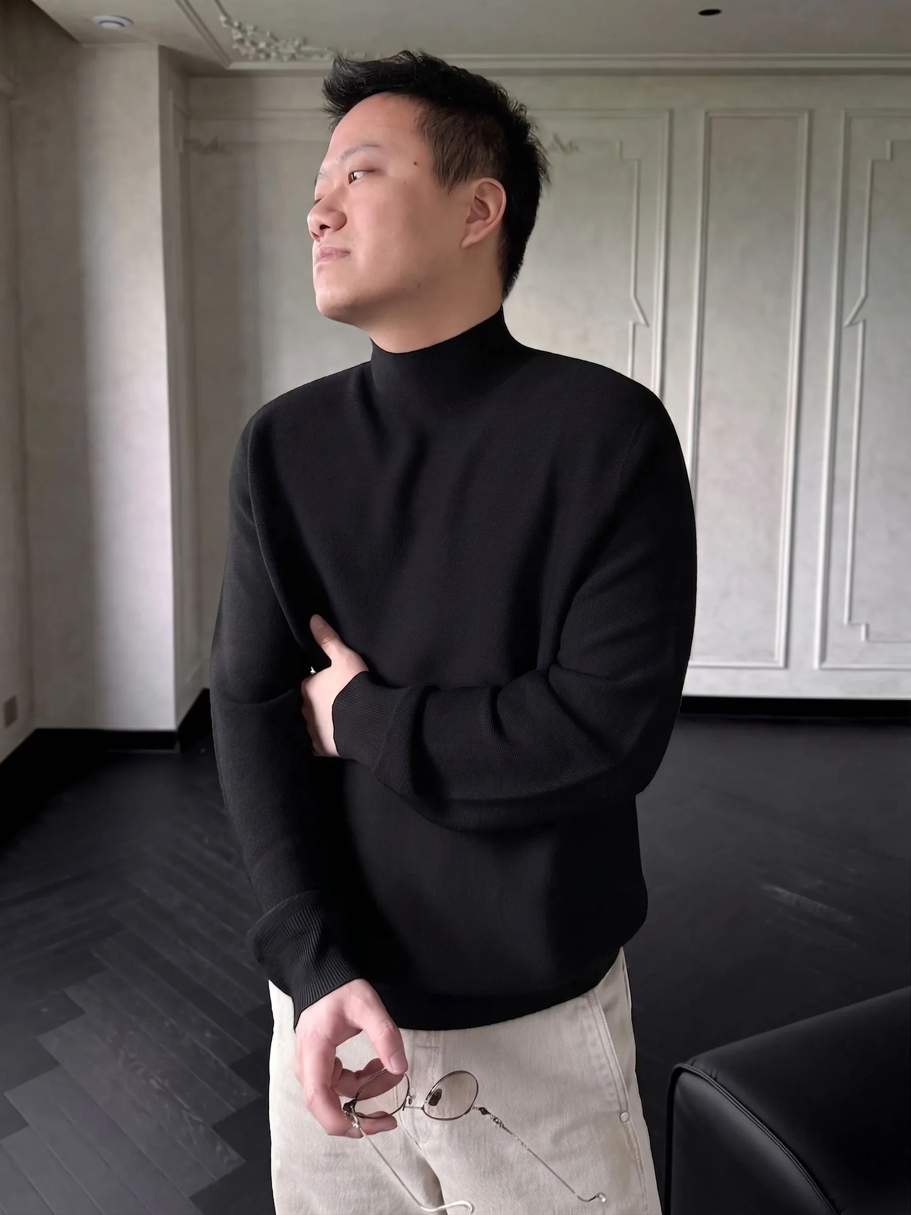Textured Knit Pullover - Image 2
