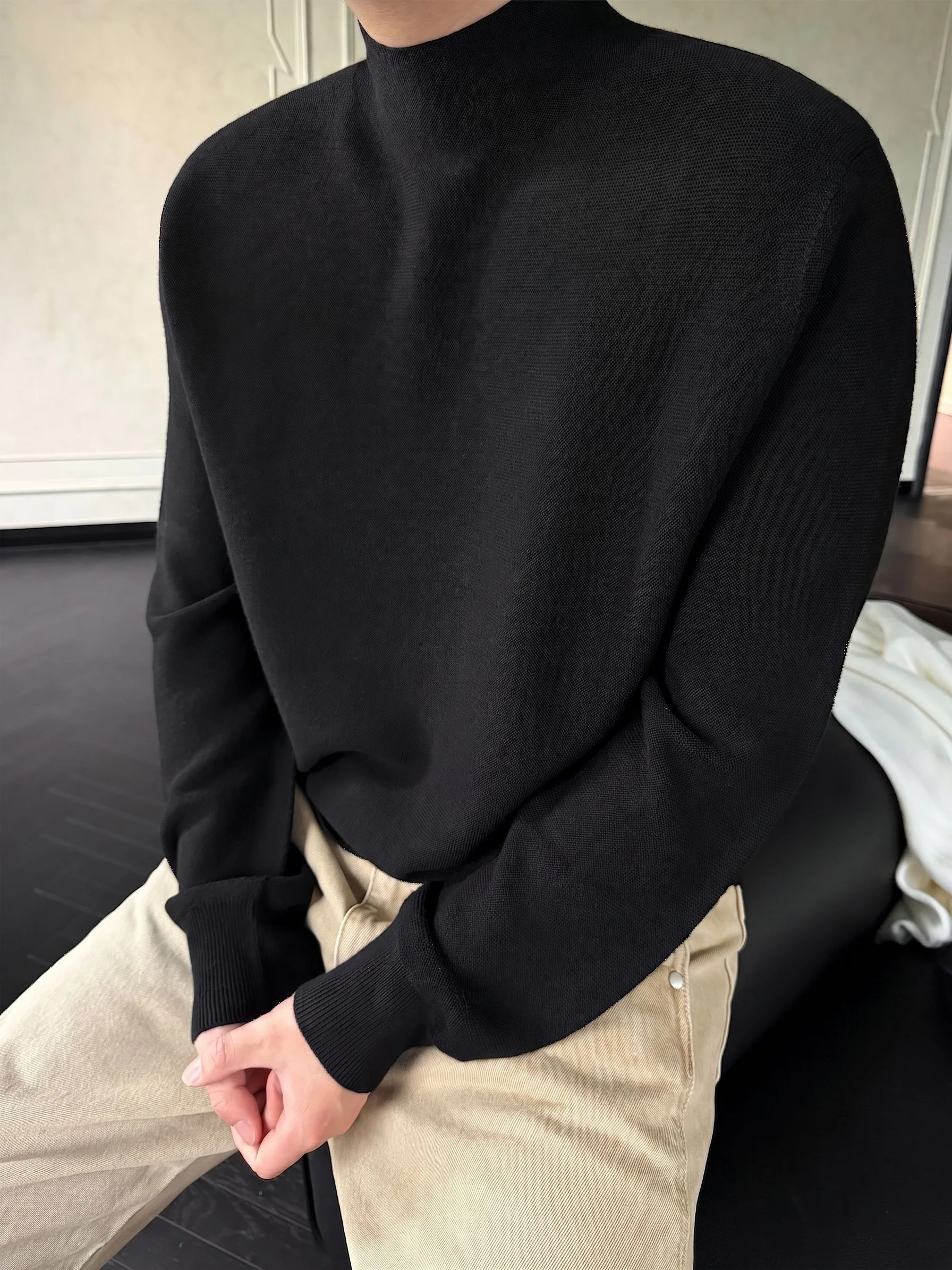 Textured Knit Pullover - Image 4