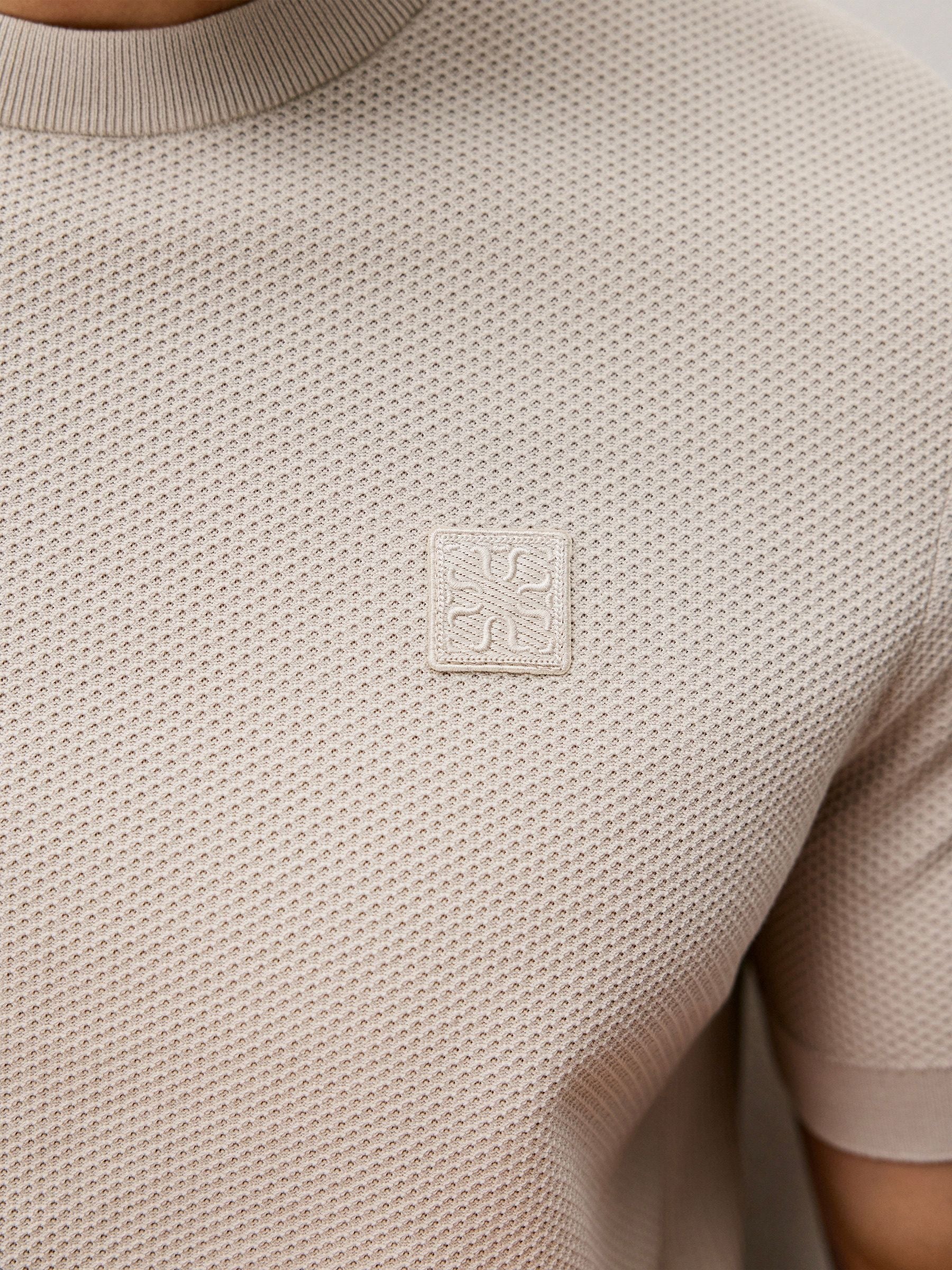 Textured Knit Tee - Image 5