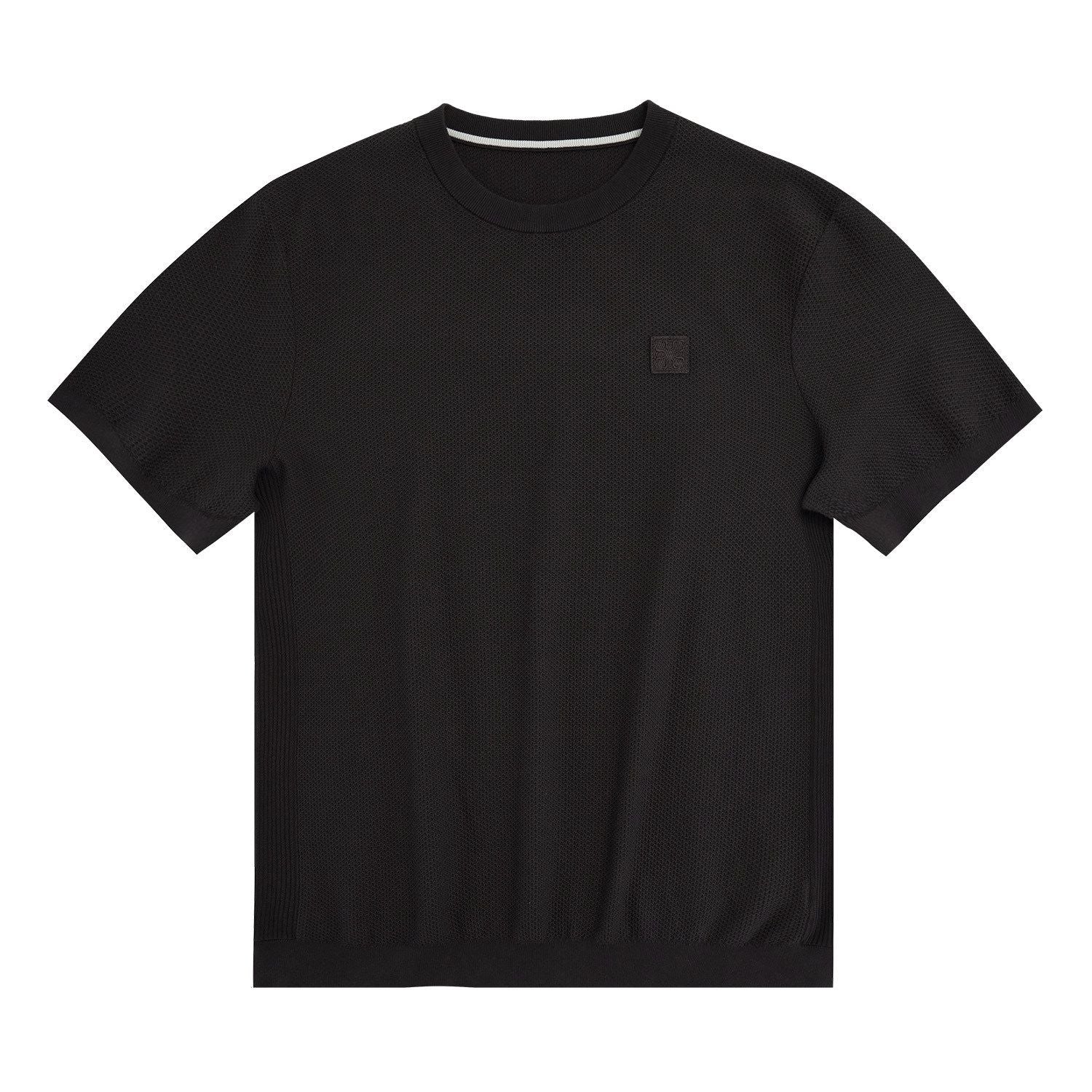 Textured Knit Tee - Image 7