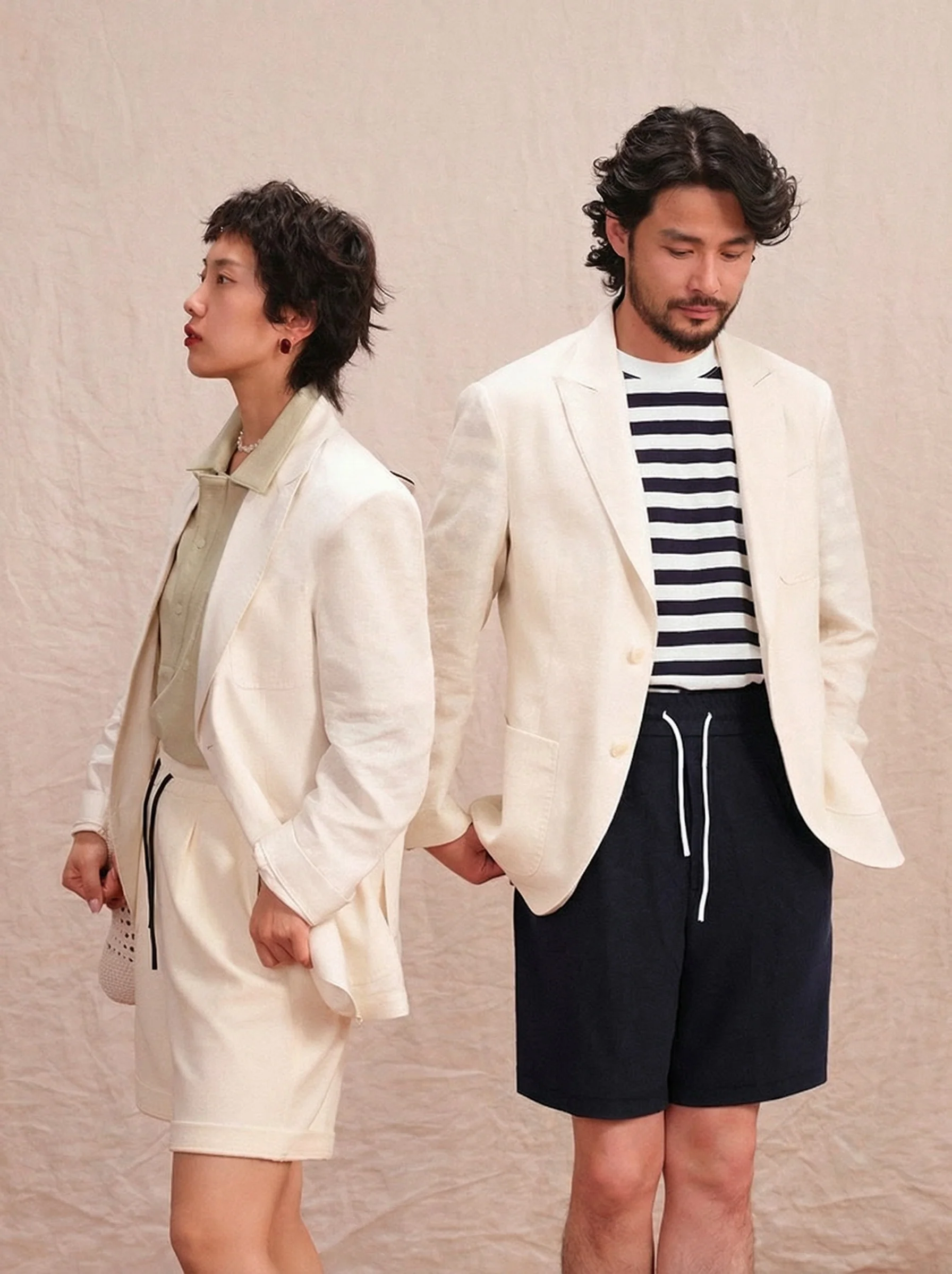 Textured Patch Blazer - Image 2