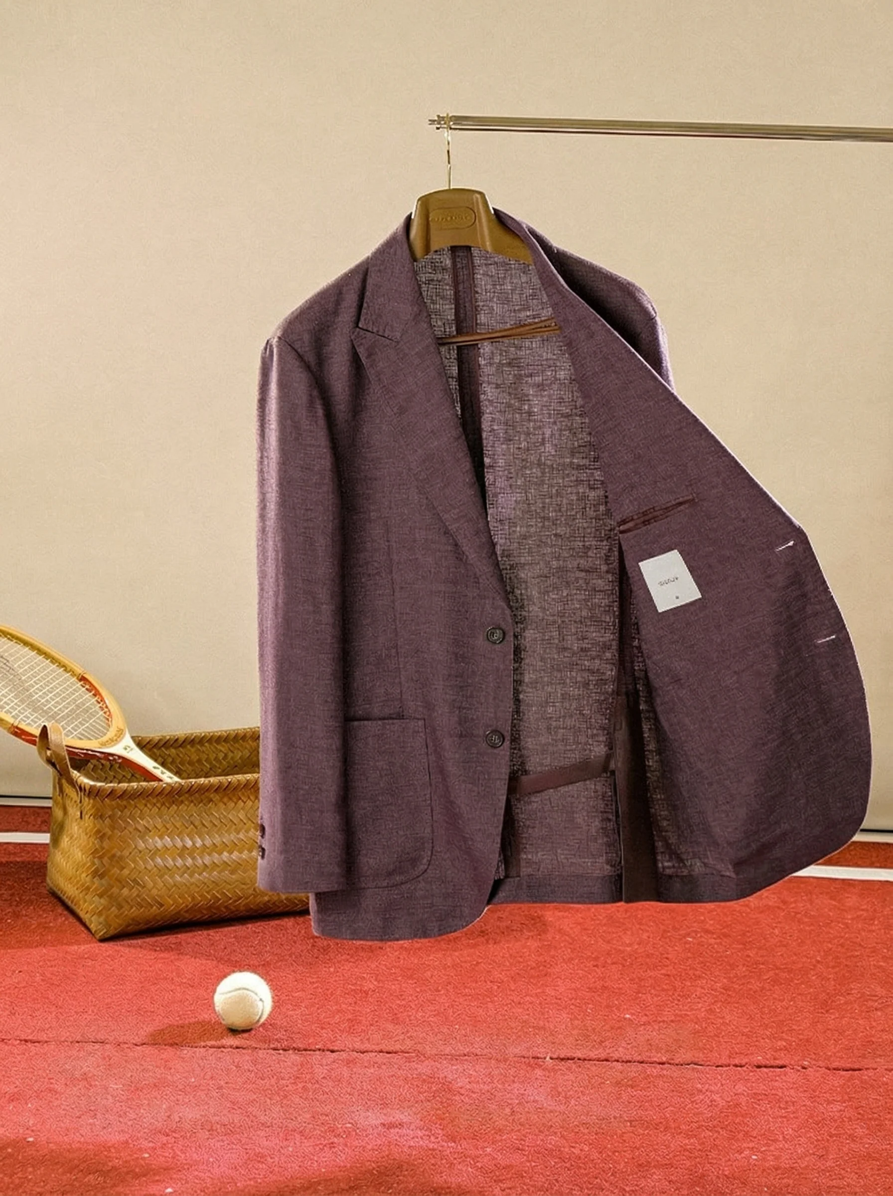Textured Patch Blazer - Image 5