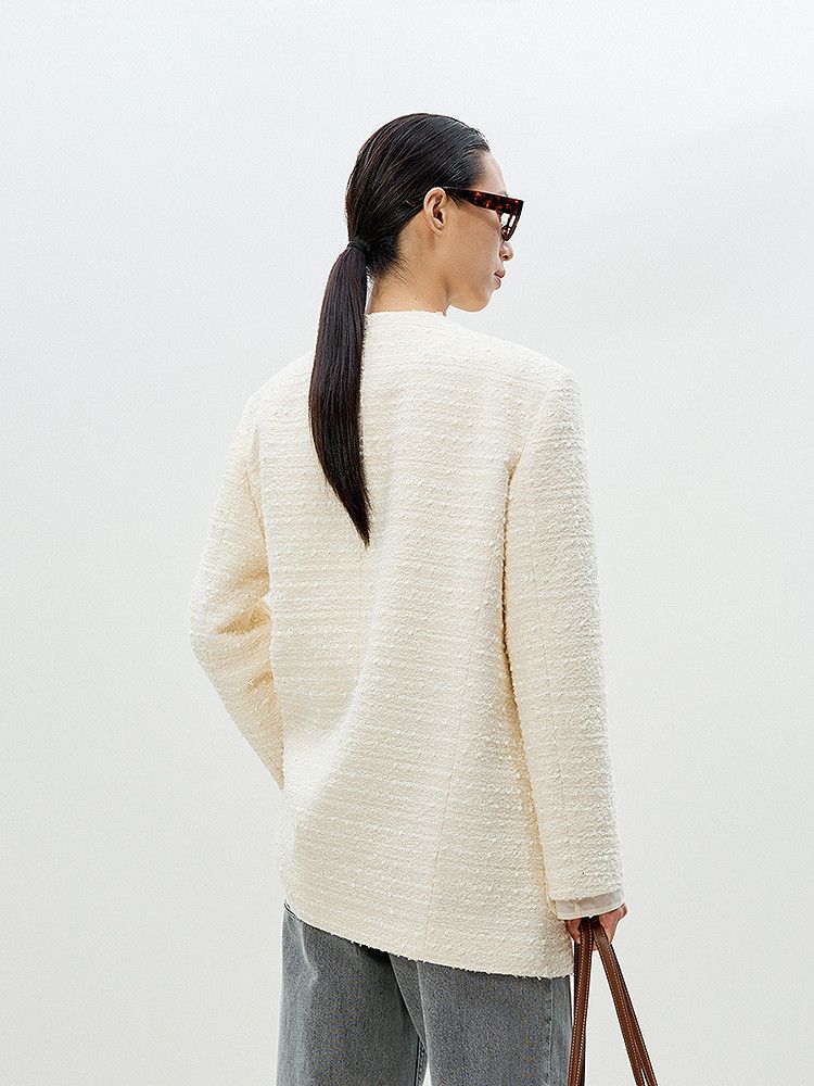 Textured Pocket Jacket - Image 4