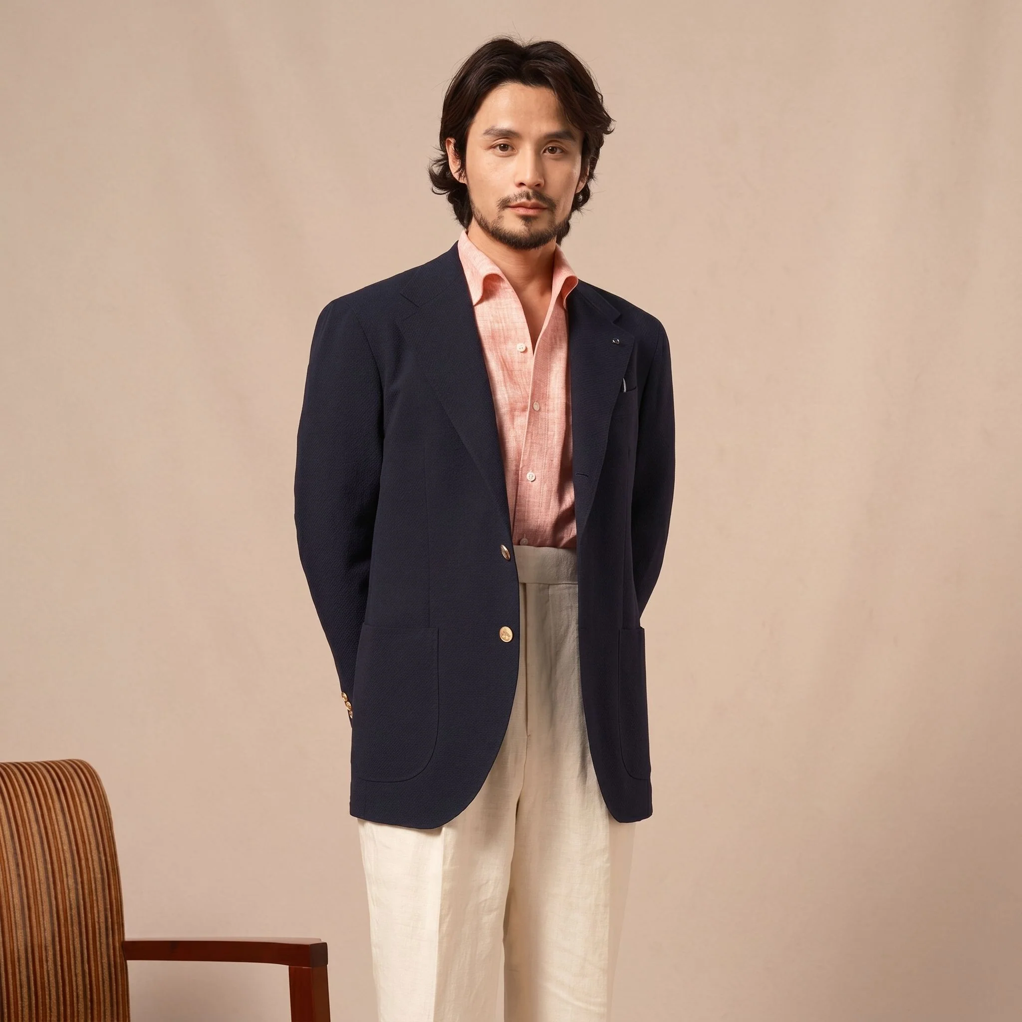 Textured Suit Set - Image 8
