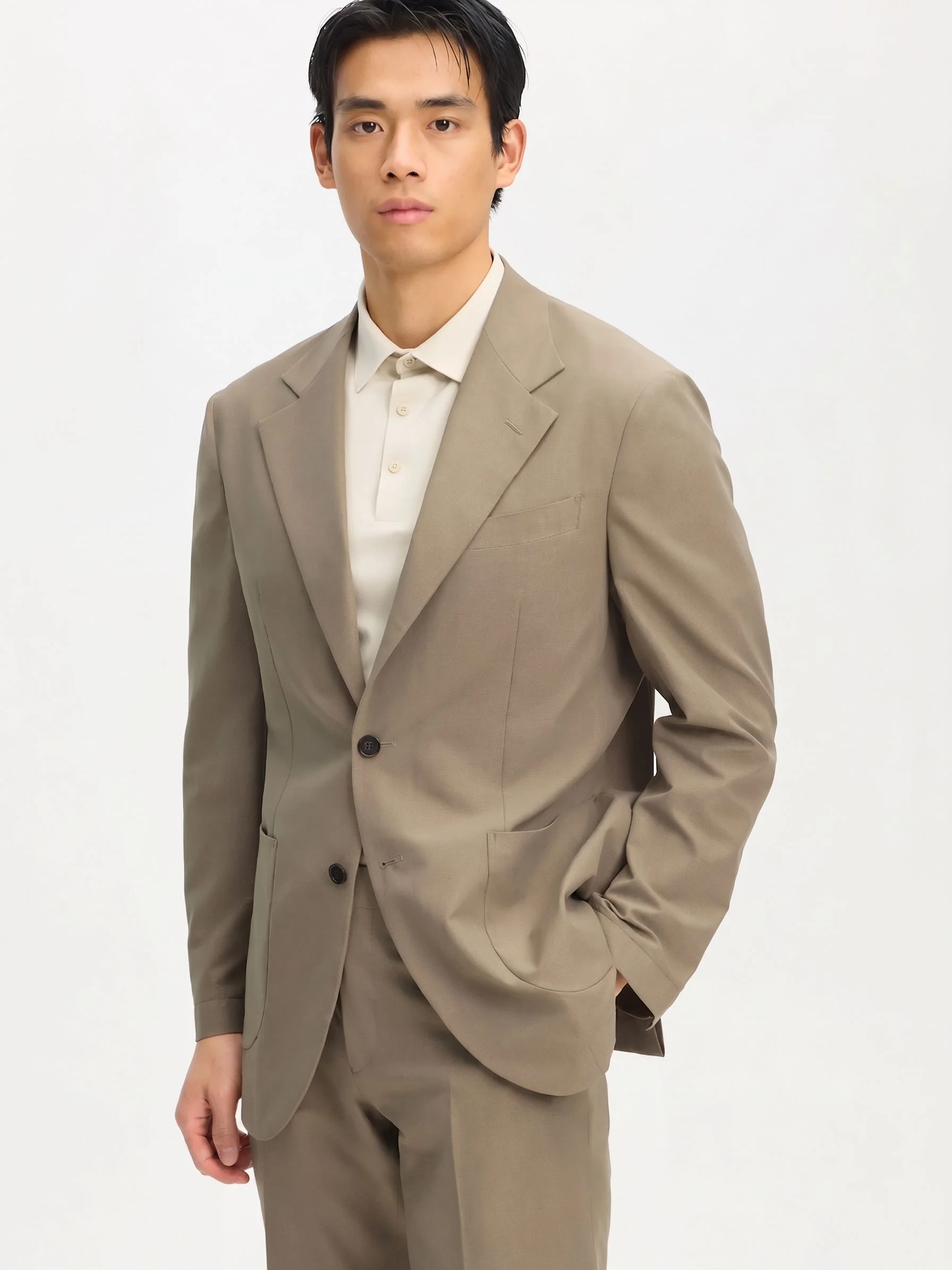 Textured Two-Piece Suit