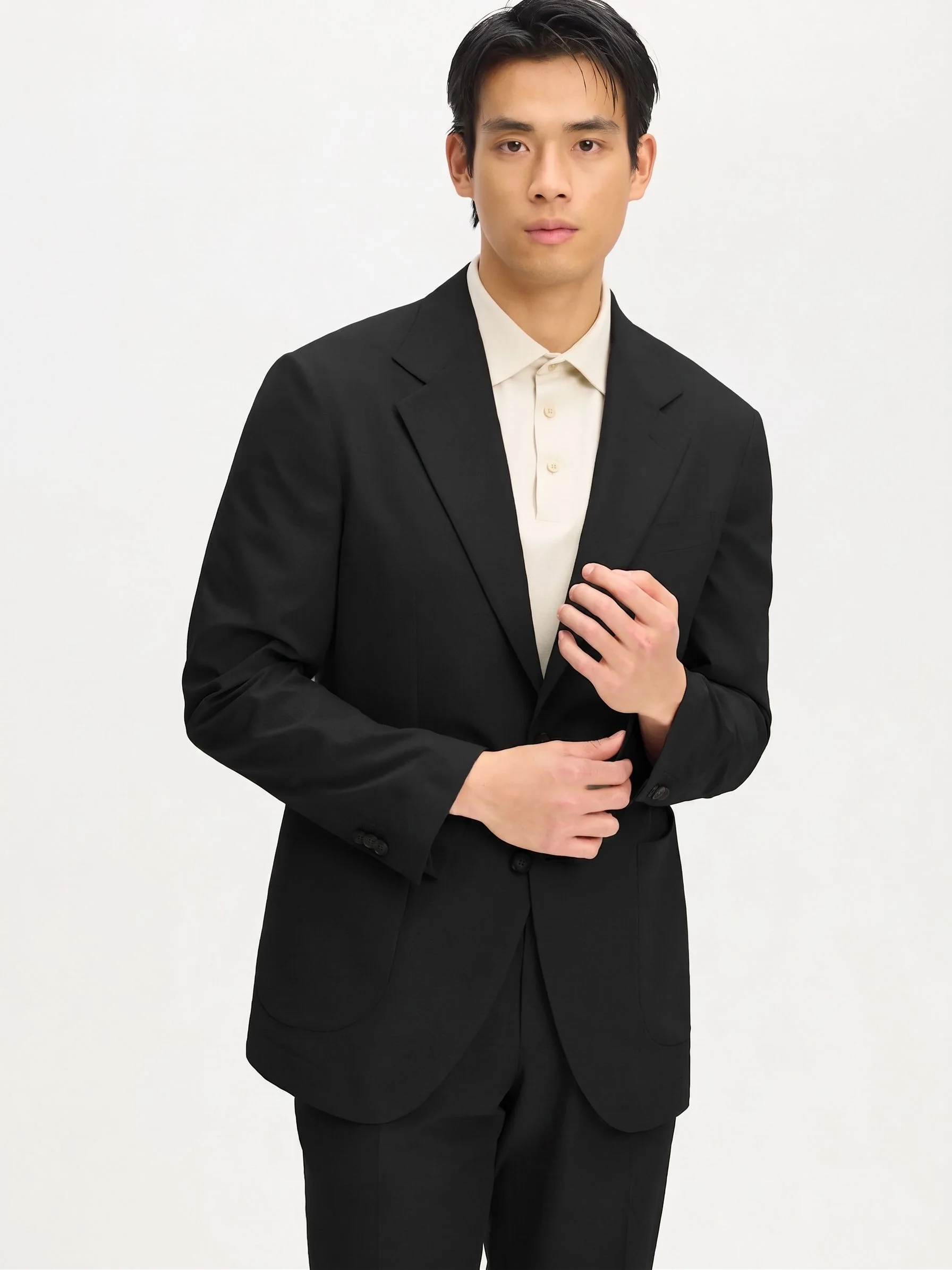 Textured Two-Piece Suit - Image 3