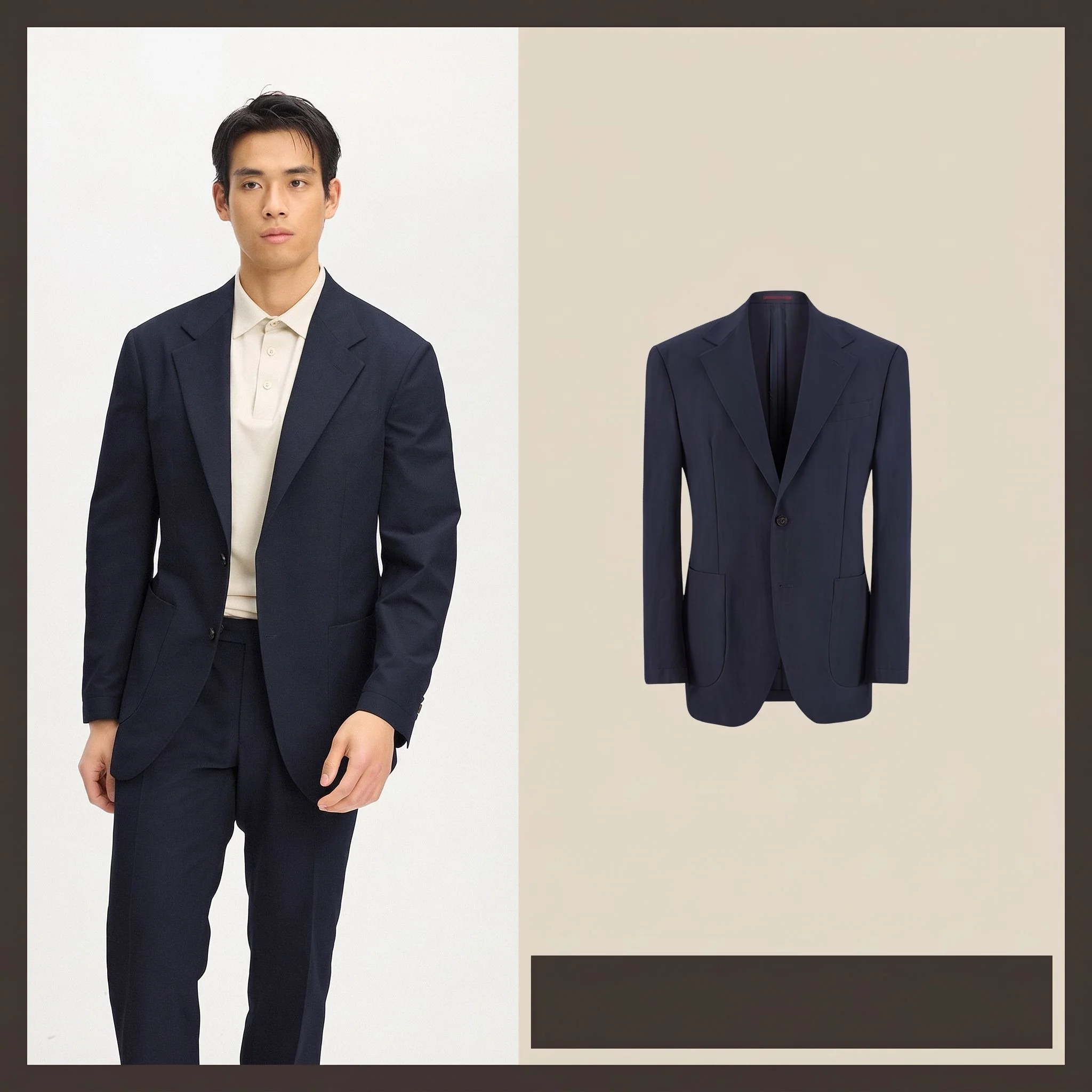 Textured Two-Piece Suit - Image 6