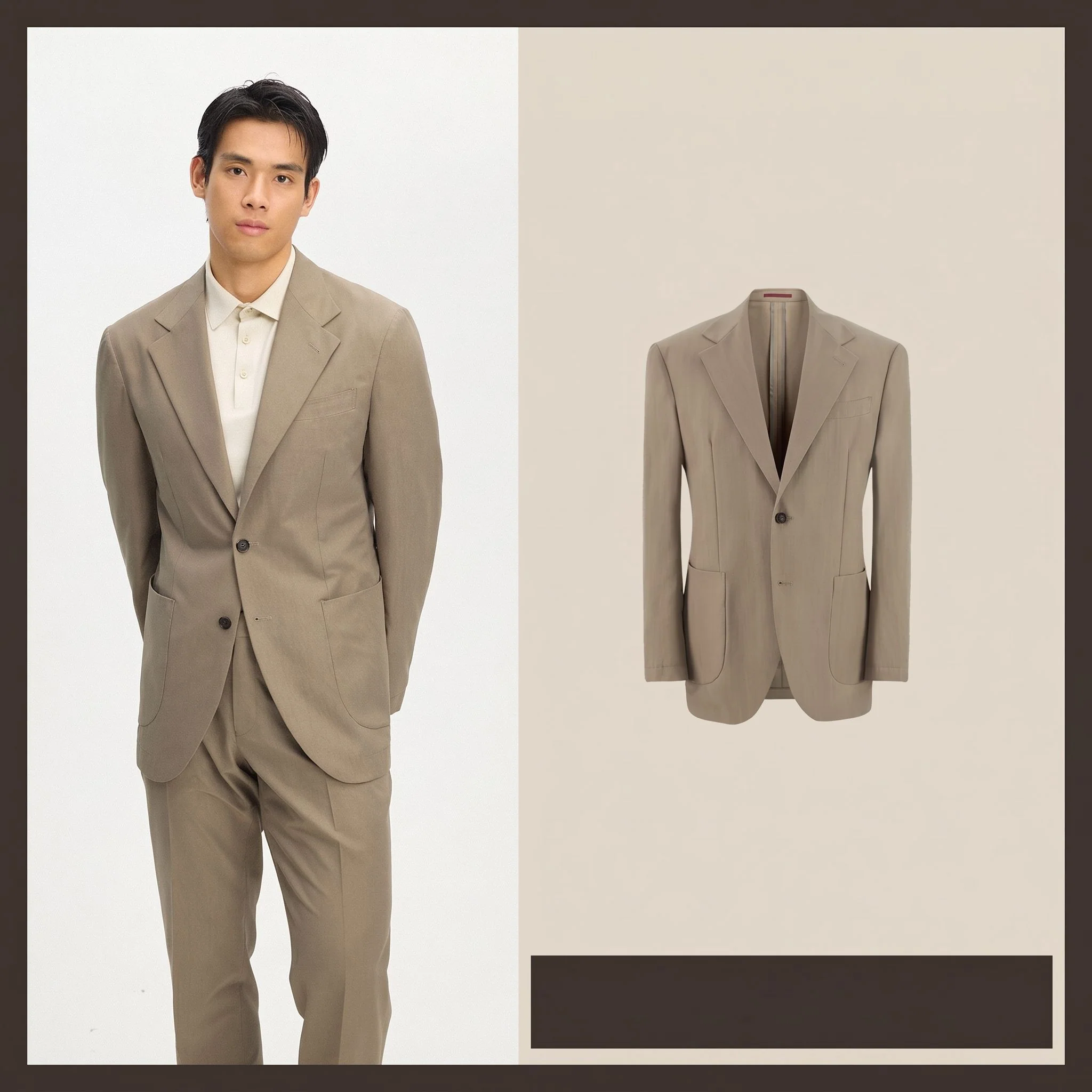 Textured Two-Piece Suit - Image 8