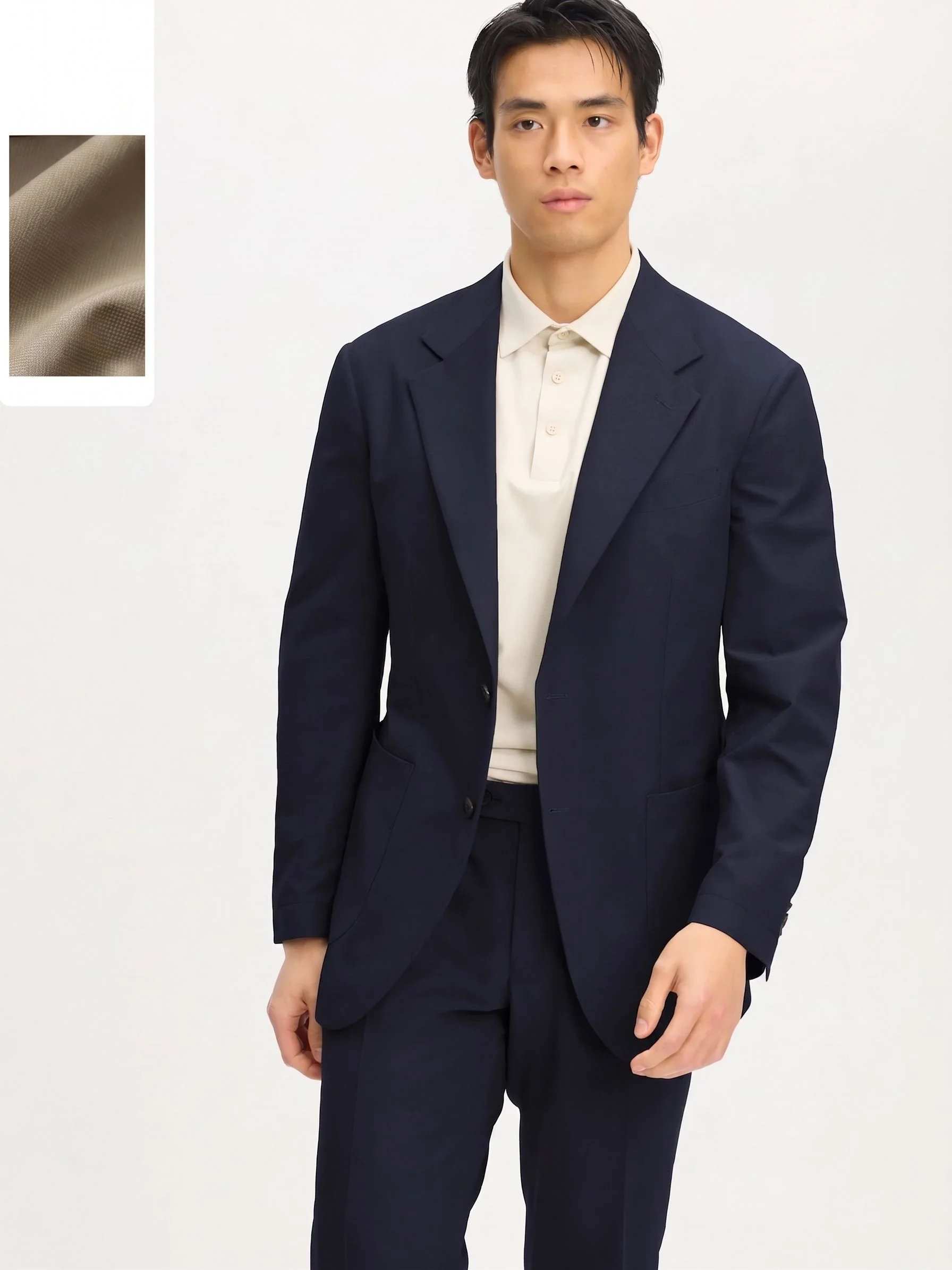 Textured Two-Piece Suit