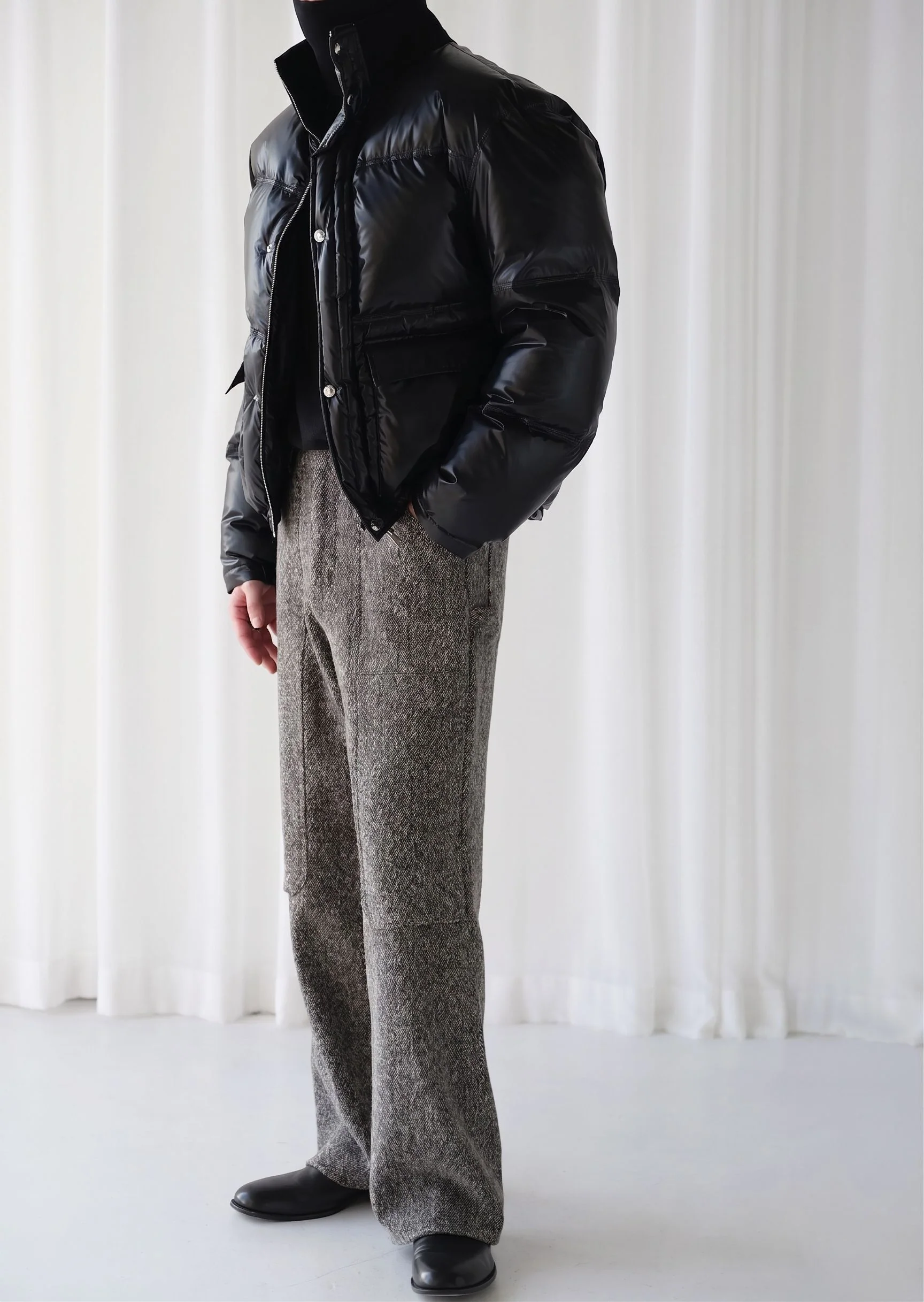 Textured Utility Trousers - Image 2