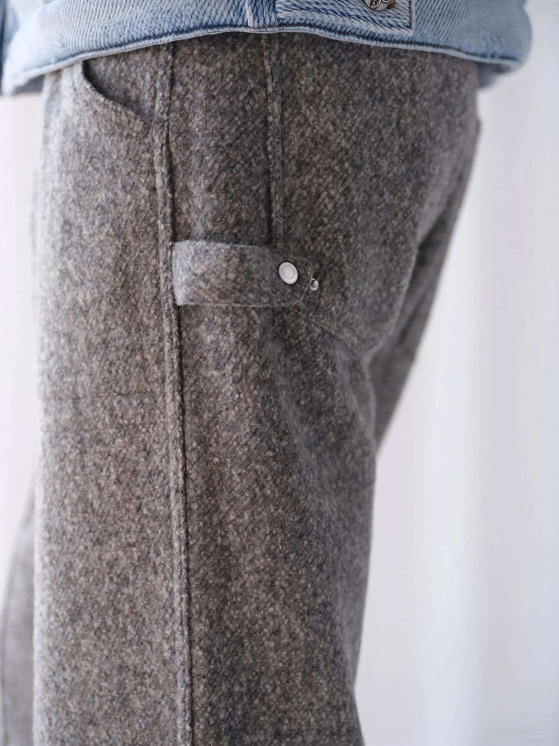 Textured Utility Trousers - Image 5