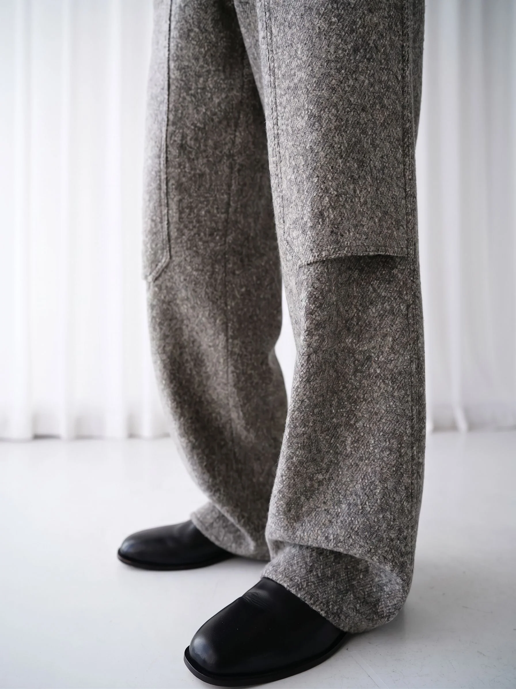 Textured Utility Trousers - Image 6