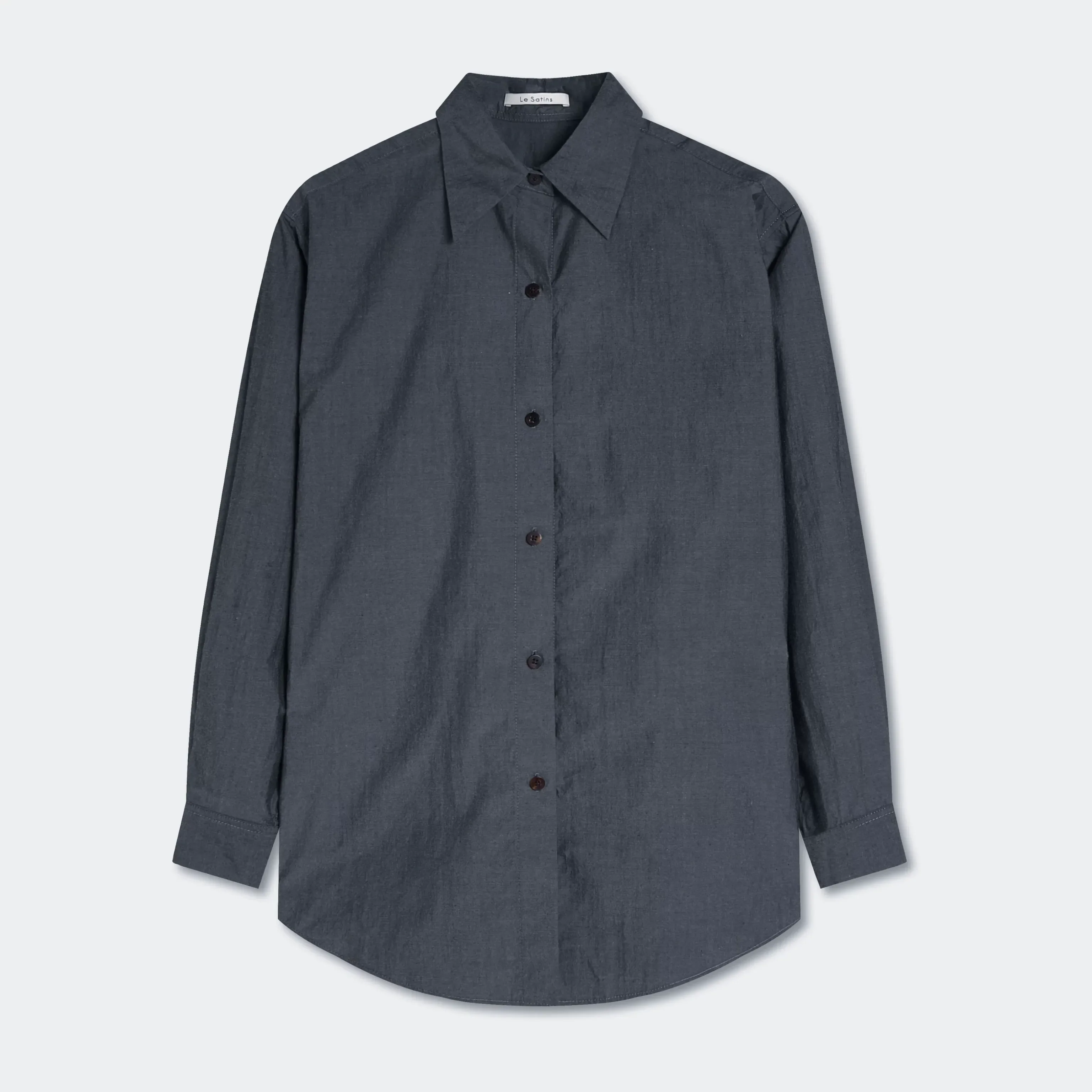 Textured Waist Loose Shirt - Image 7