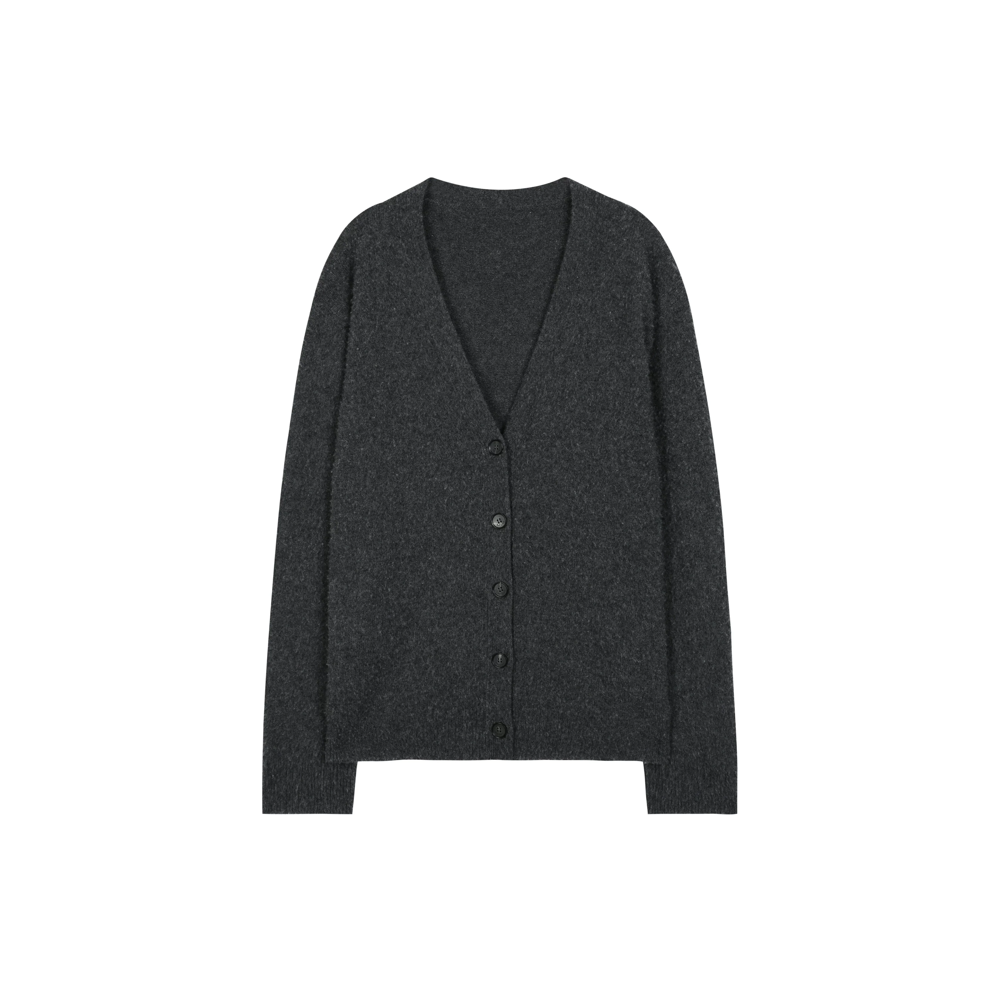 Textured Wool Cardigan - Image 5