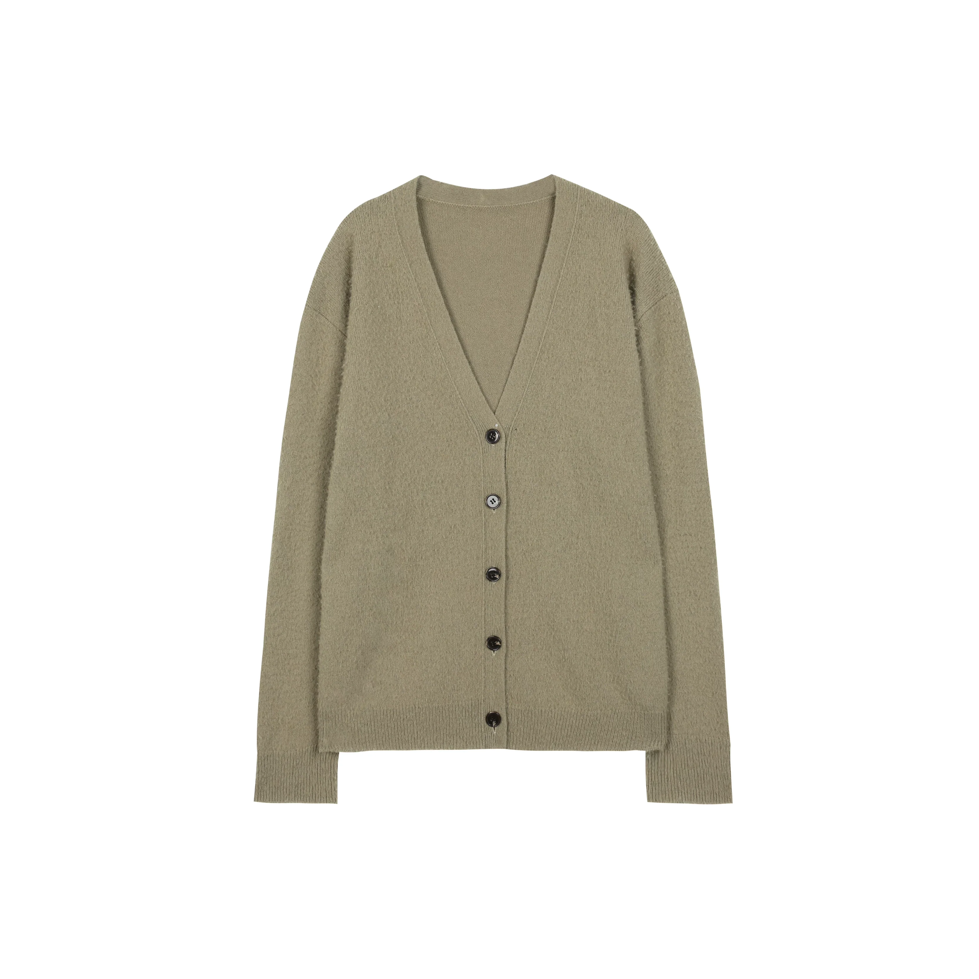 Textured Wool Cardigan - Image 6