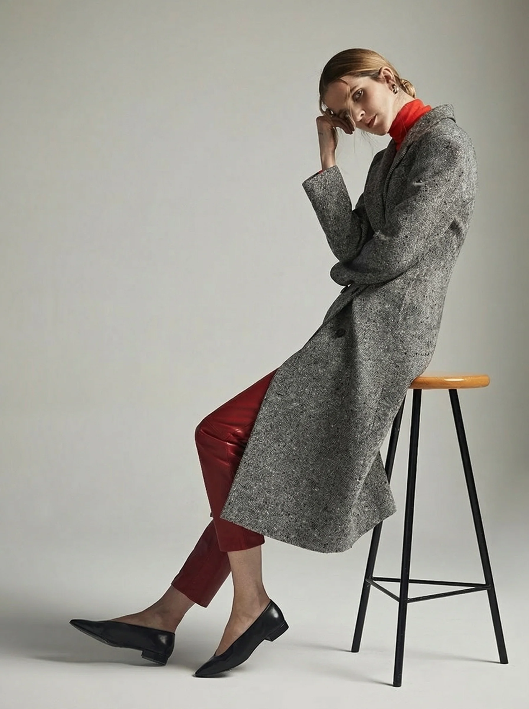 Teyana Wool Tweed Coat - Image 4