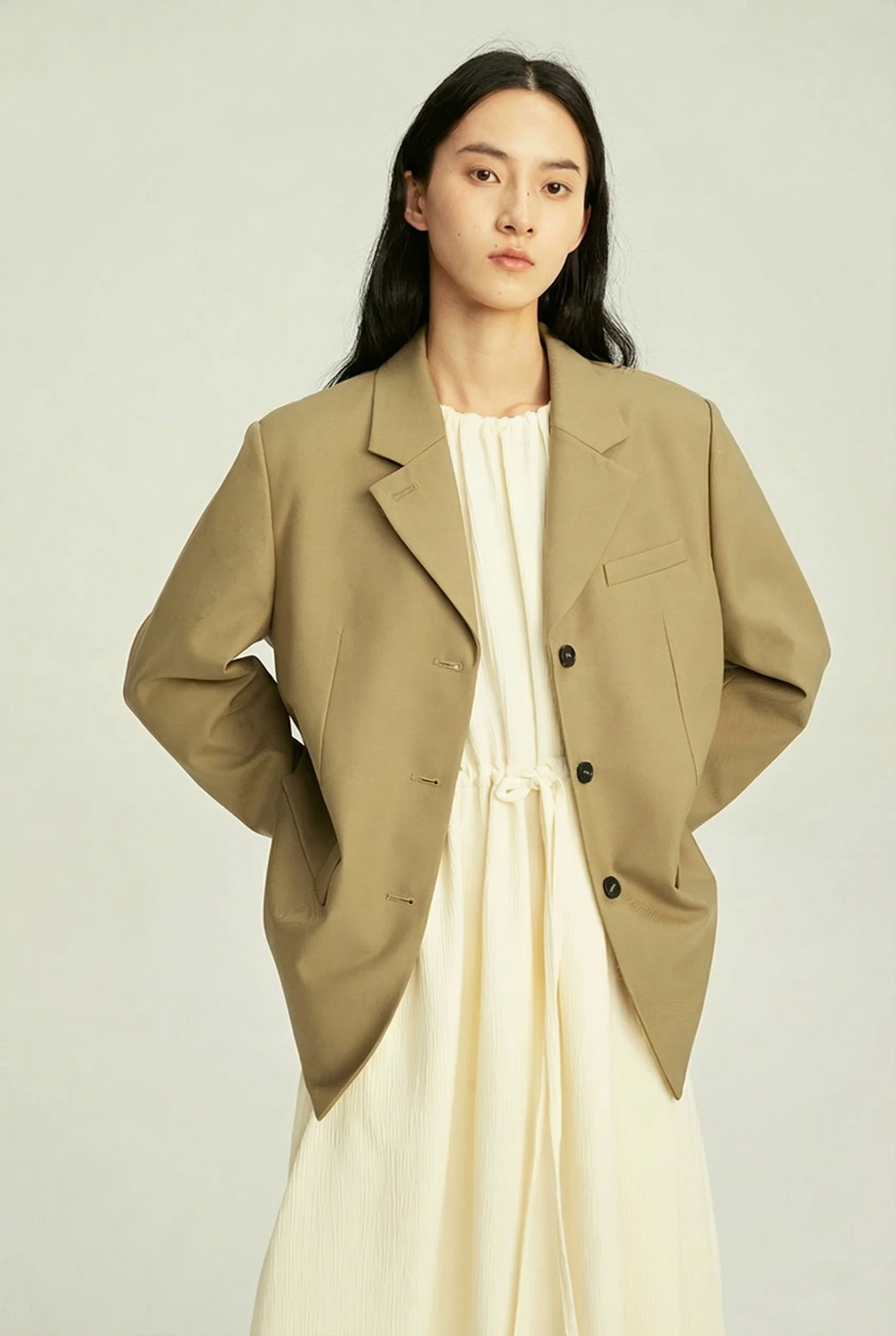 Three-Button Blazer