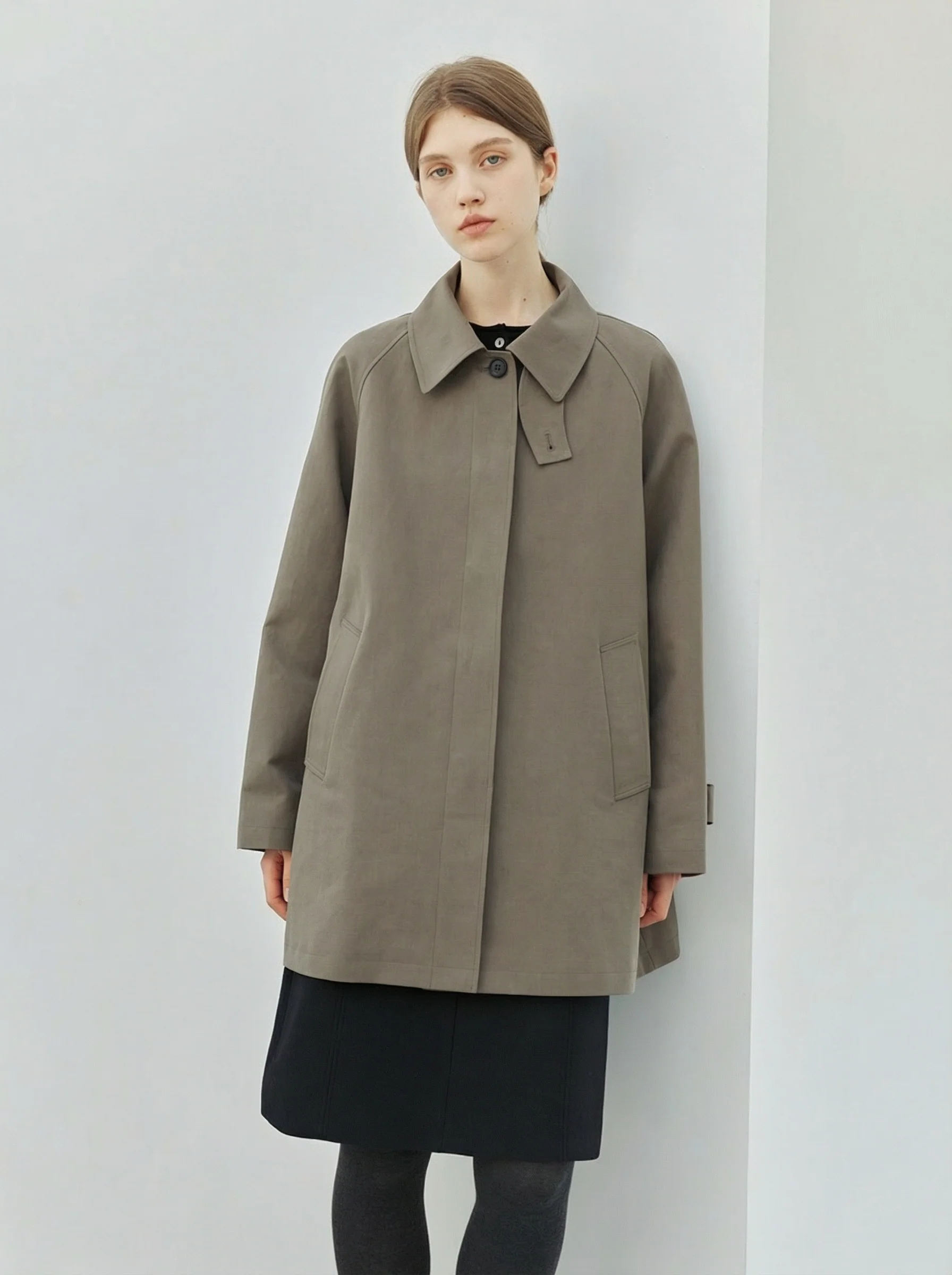 Throat-Latch Car Coat
