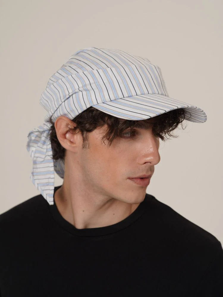Tie-Back Scarf Cap