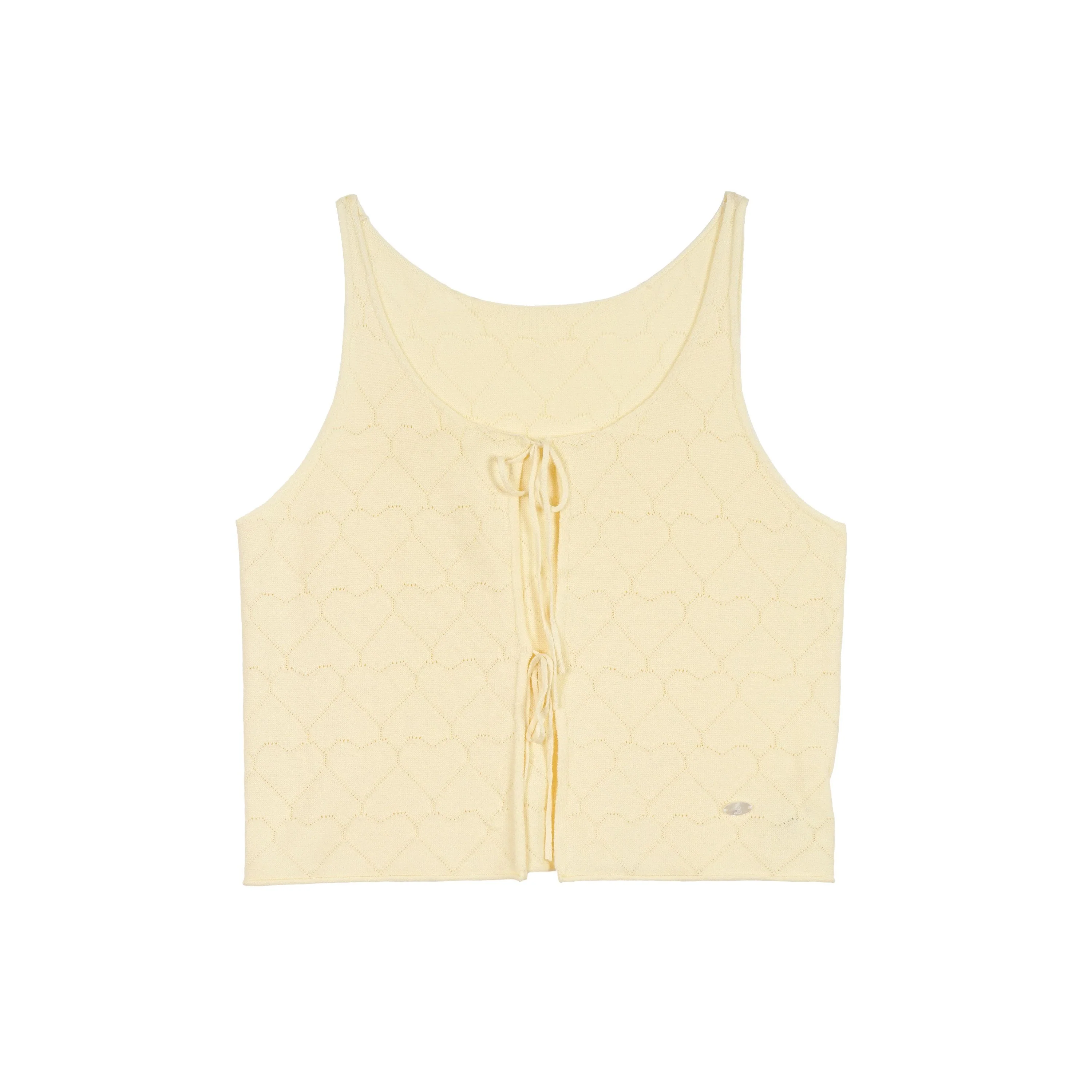 Tie-Front Knit Vest - Image 7