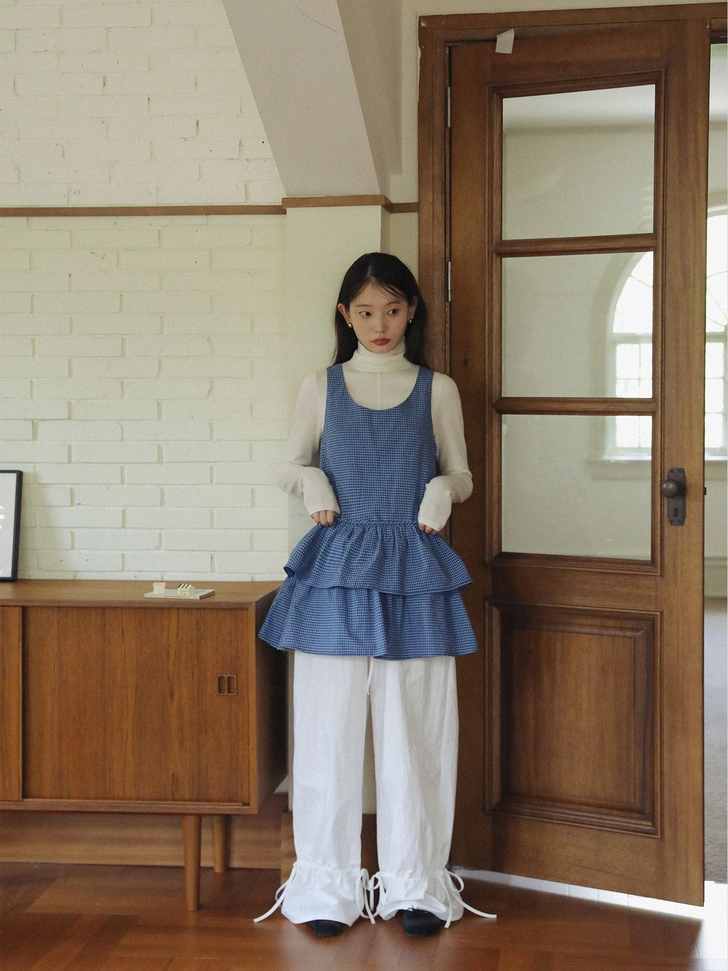 Tie Hem Pants - Image 5