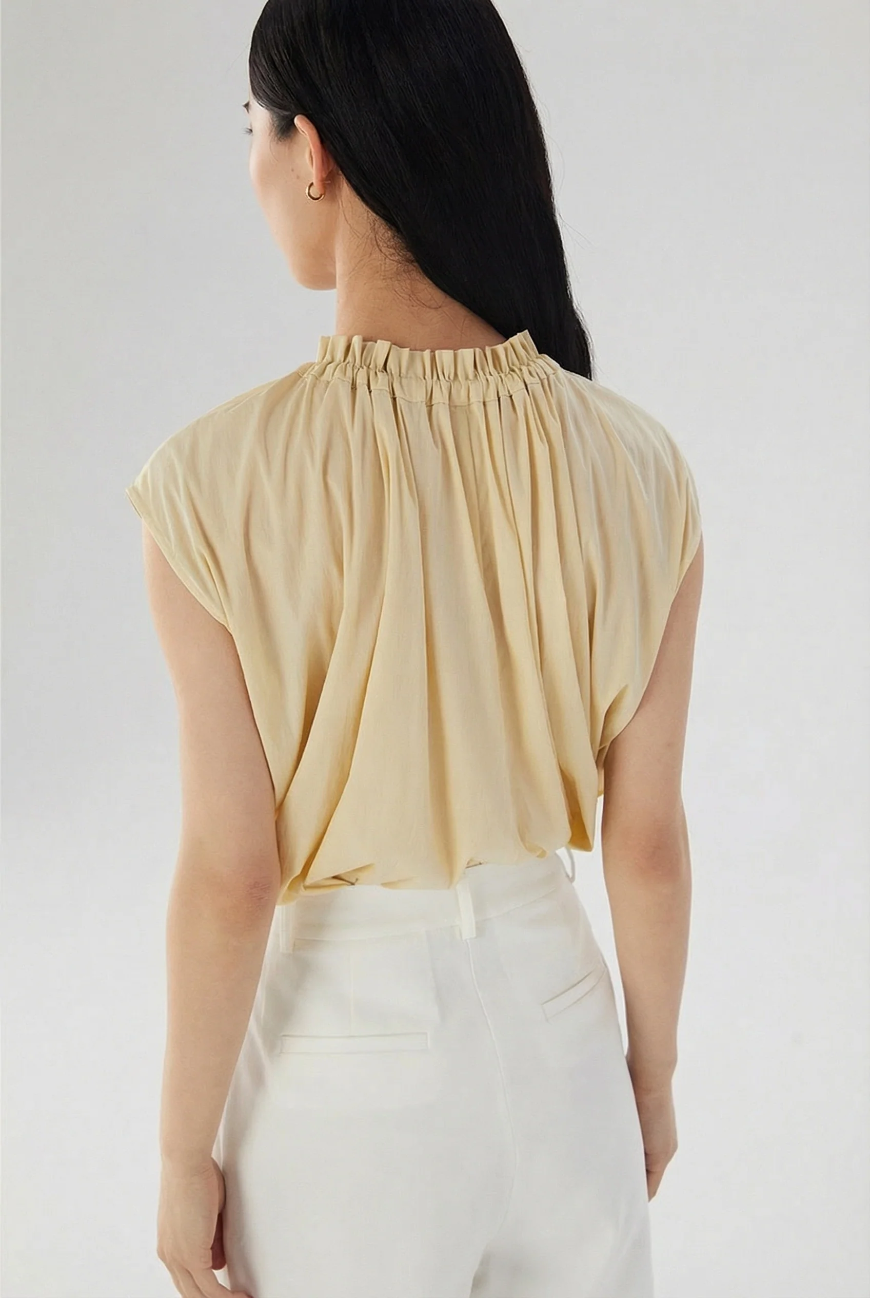 Tie Neck Blouse - Image 3