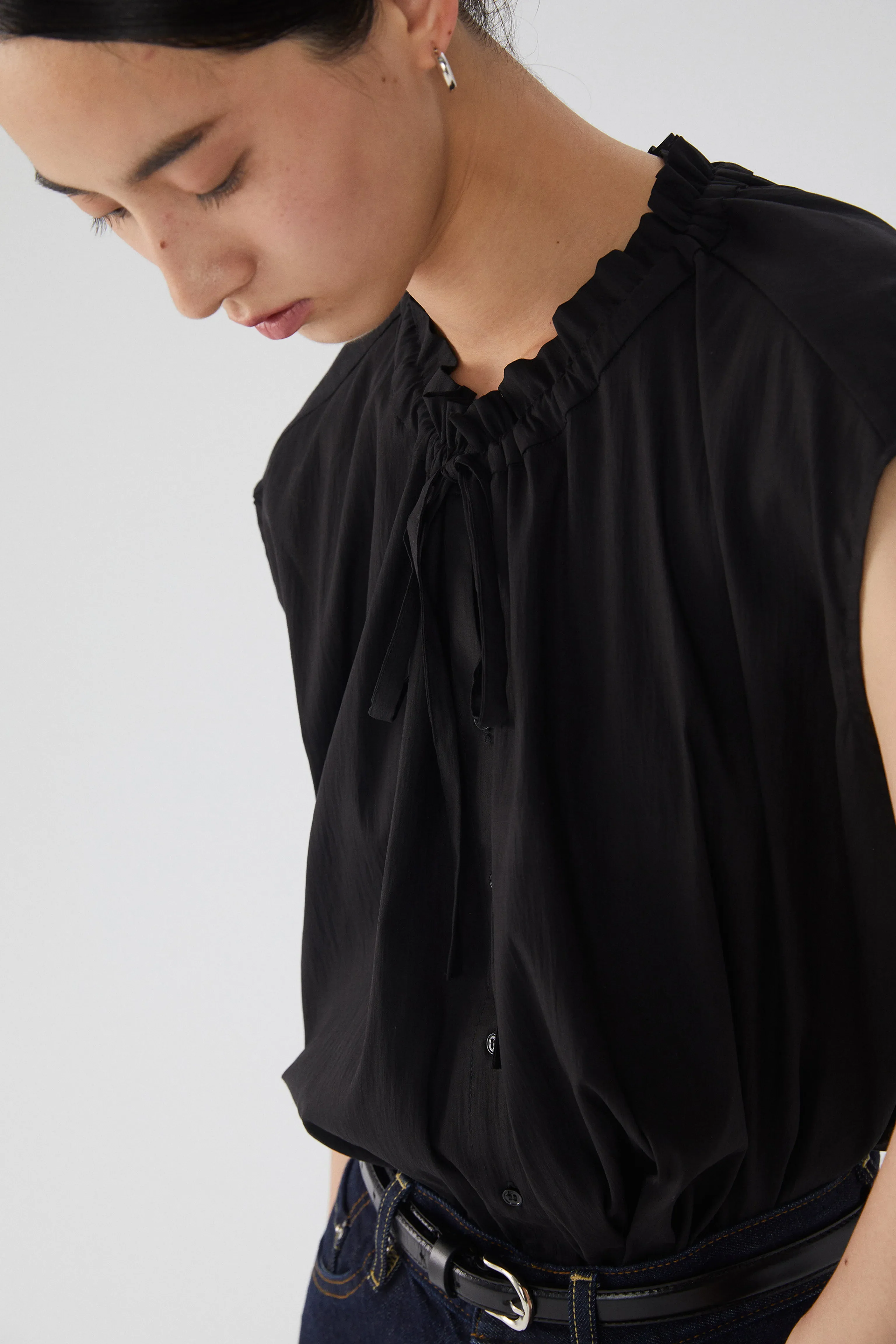 Tie Neck Blouse - Image 8