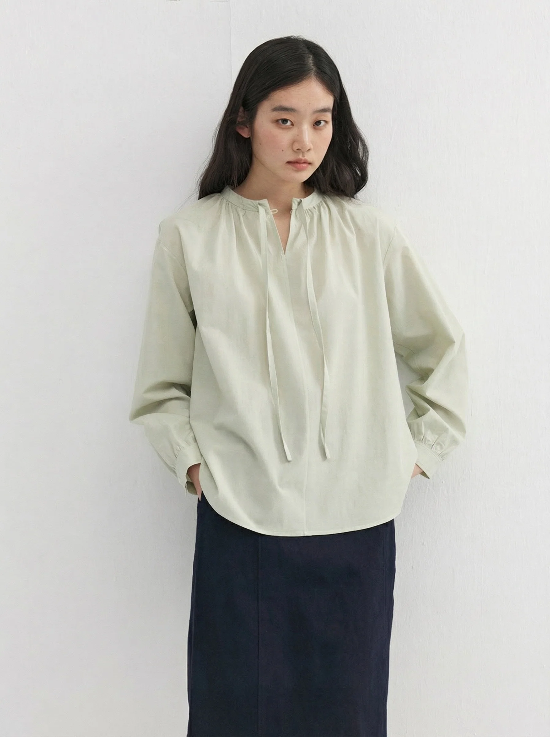 Tie Neck Blouse