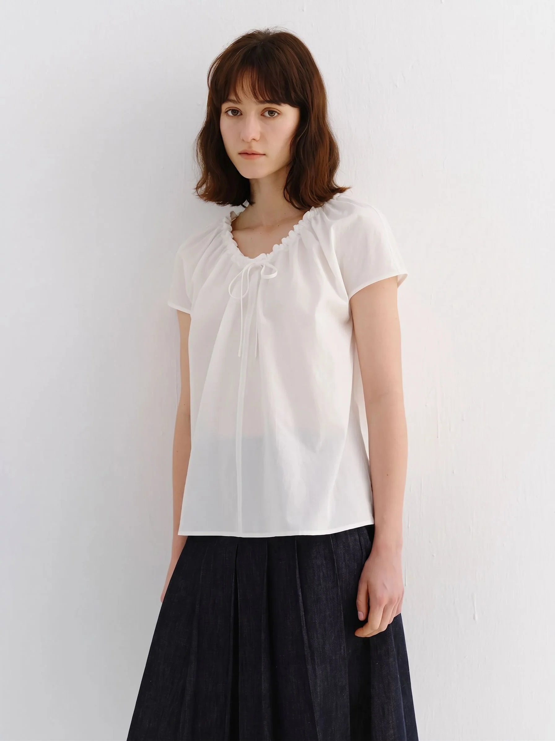 Tie-Neck Blouse