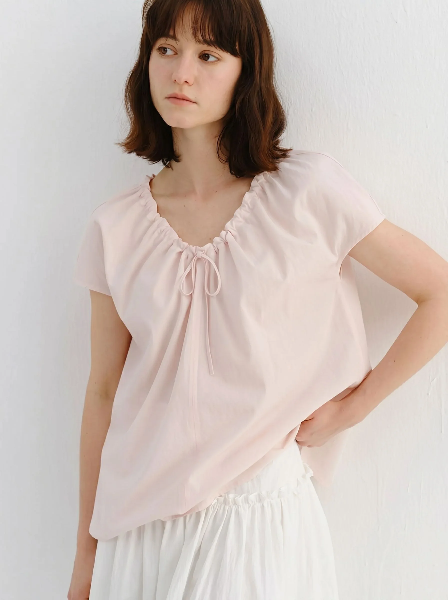 Tie-Neck Blouse - Image 2