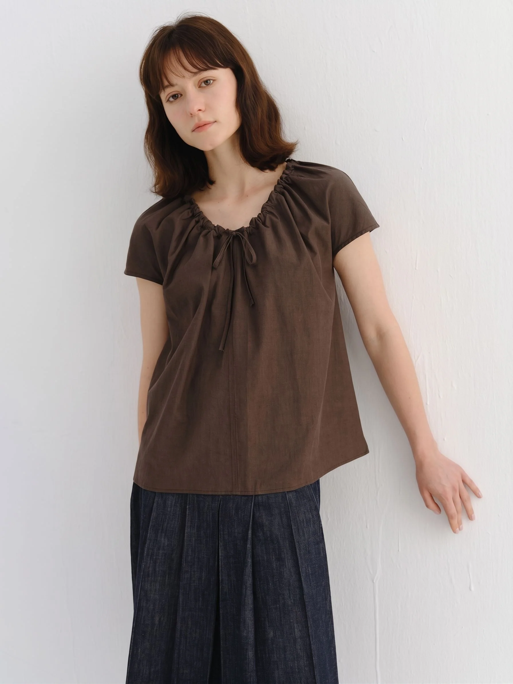 Tie-Neck Blouse - Image 3