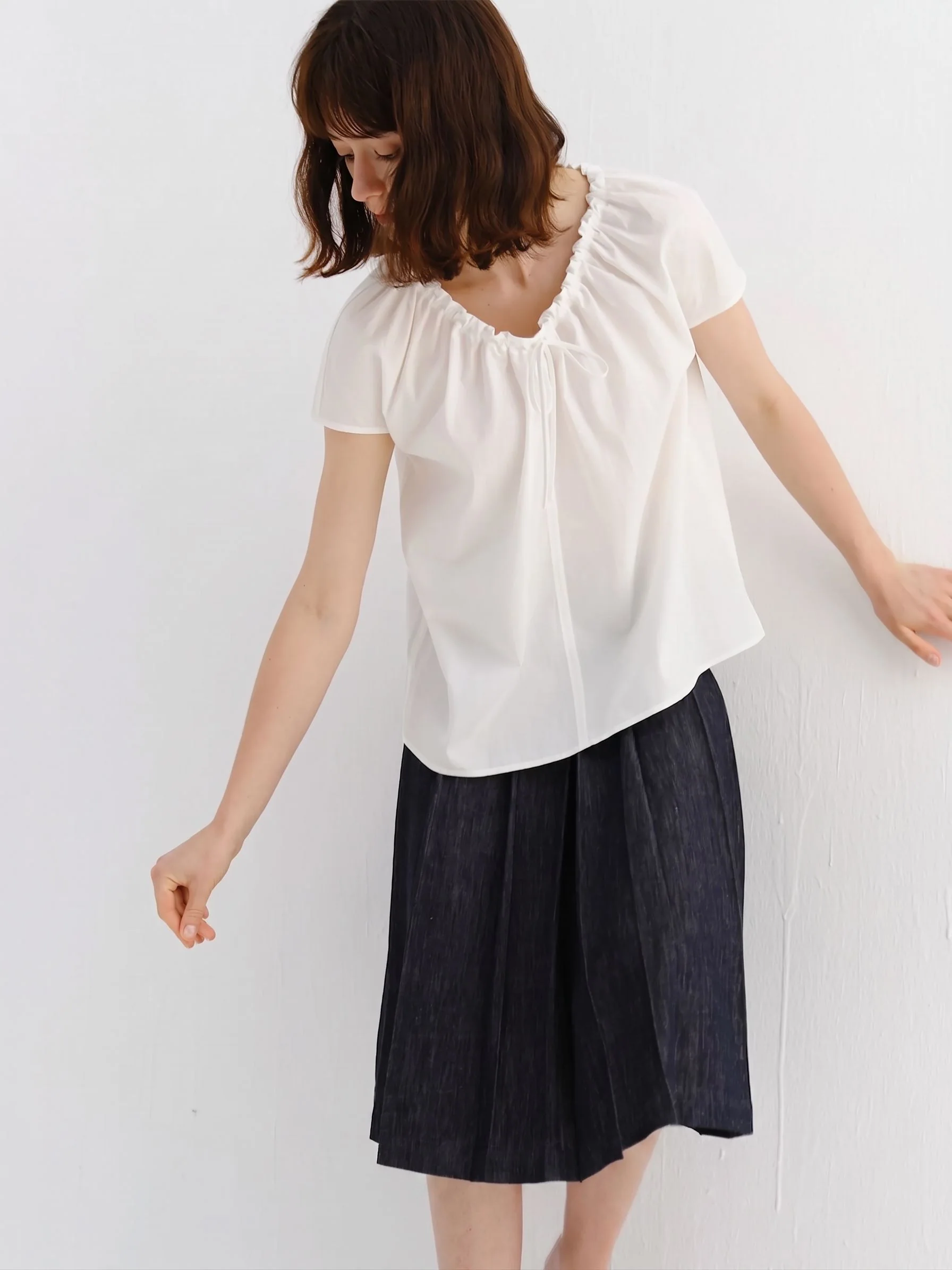 Tie-Neck Blouse - Image 4