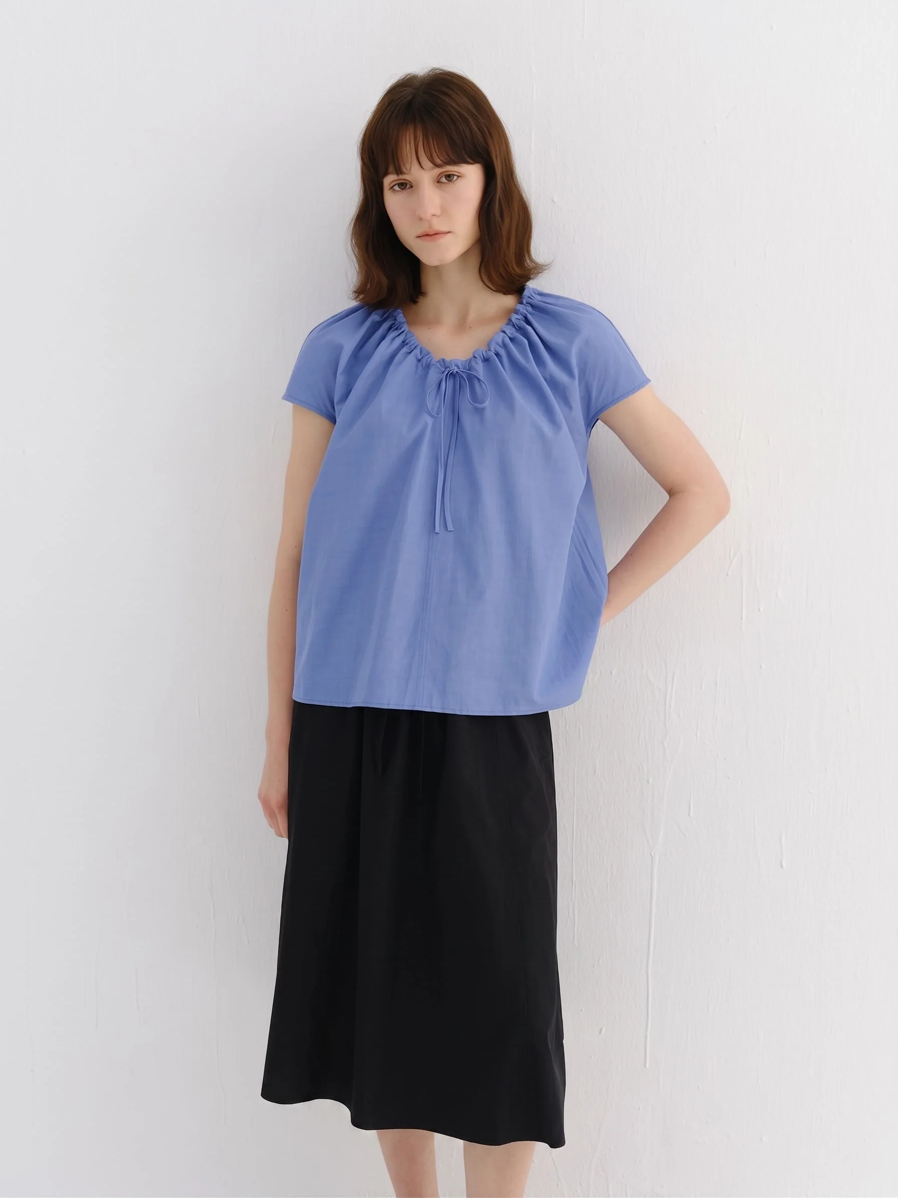 Tie-Neck Blouse - Image 5