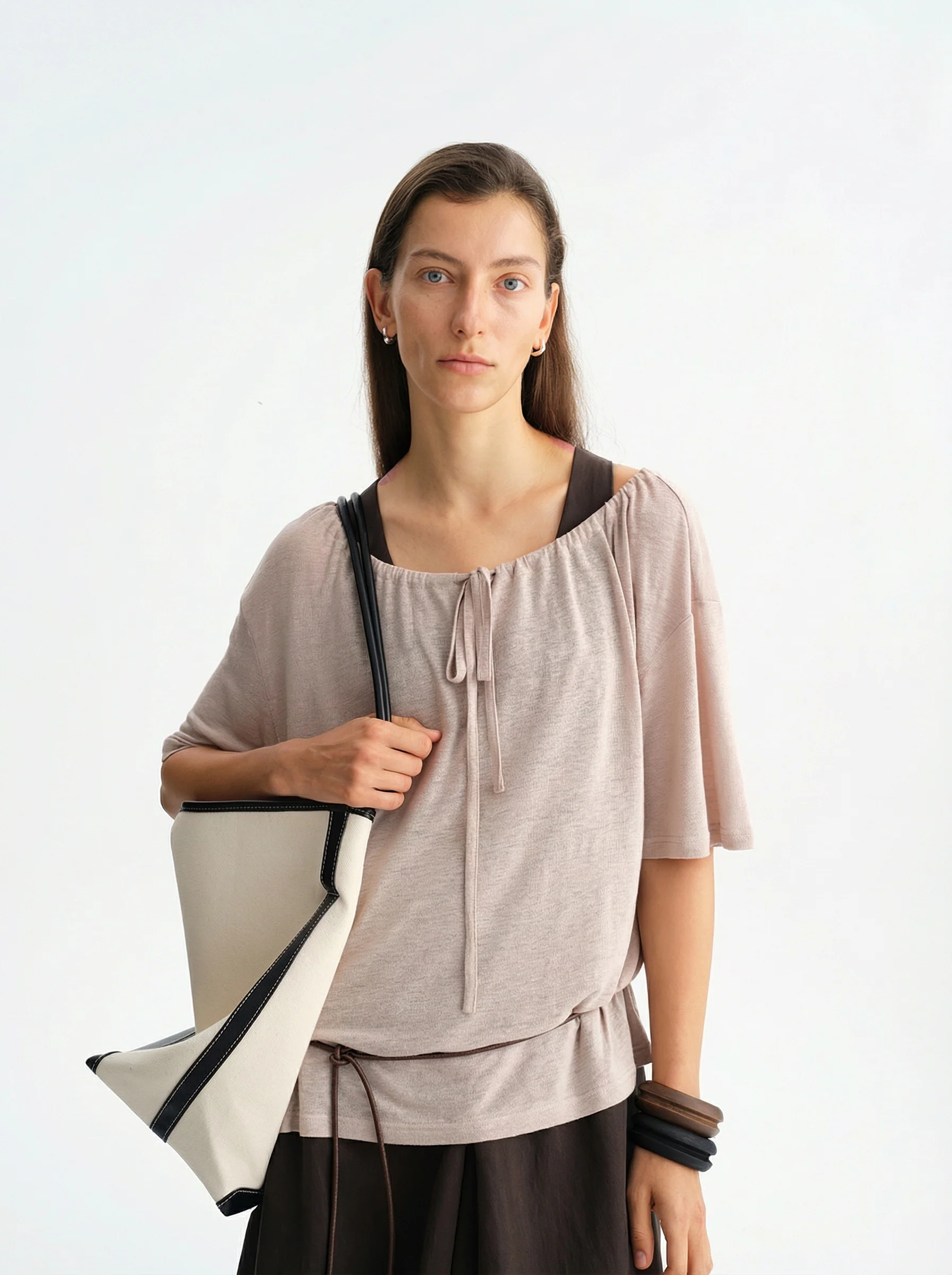 Tie-Neck Drape Top - Image 5